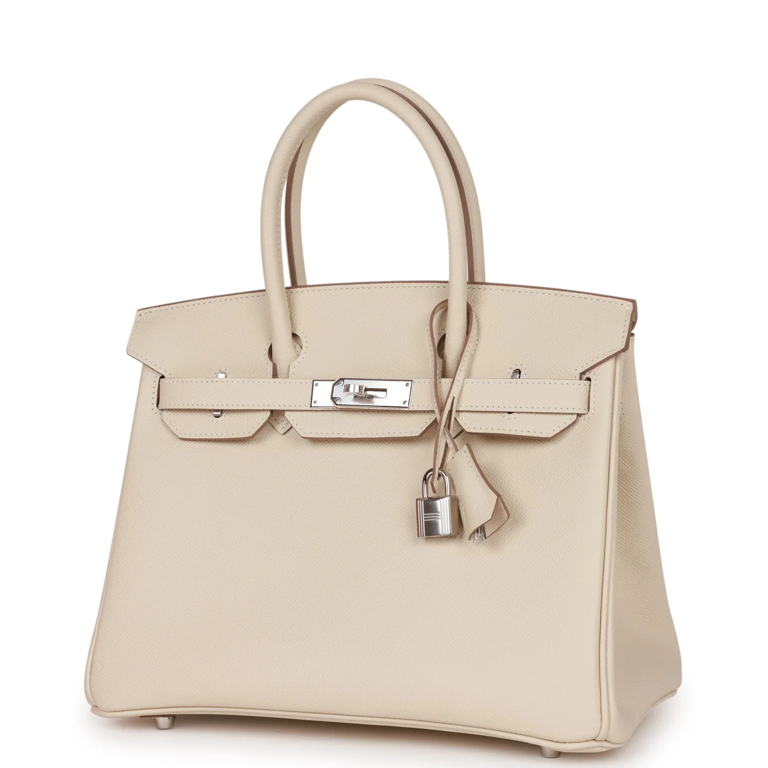 Her Birkin 30 Craie Epsom Palladium Hardware