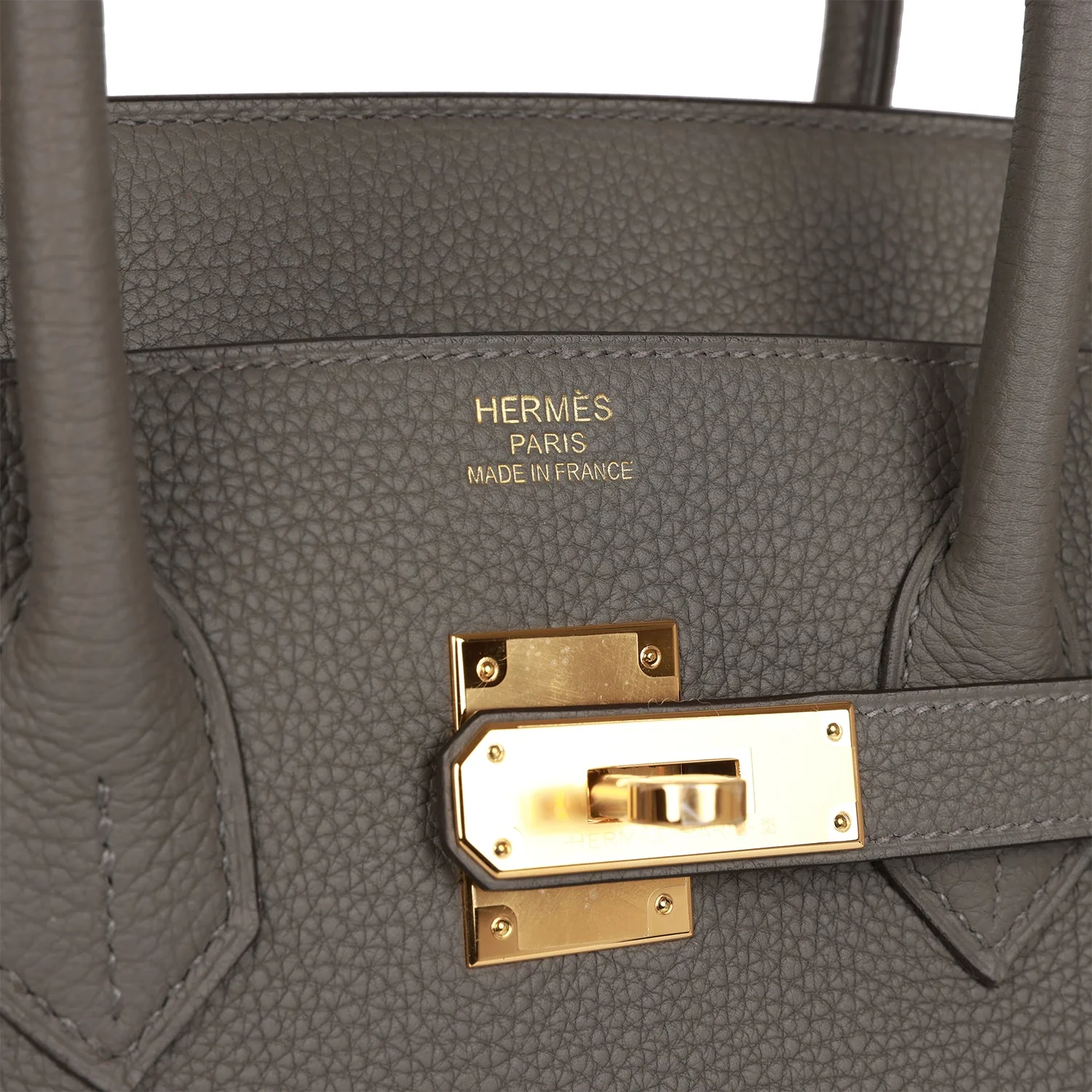 Her Birkin 35 Gris Meyer Togo Gold Hardware