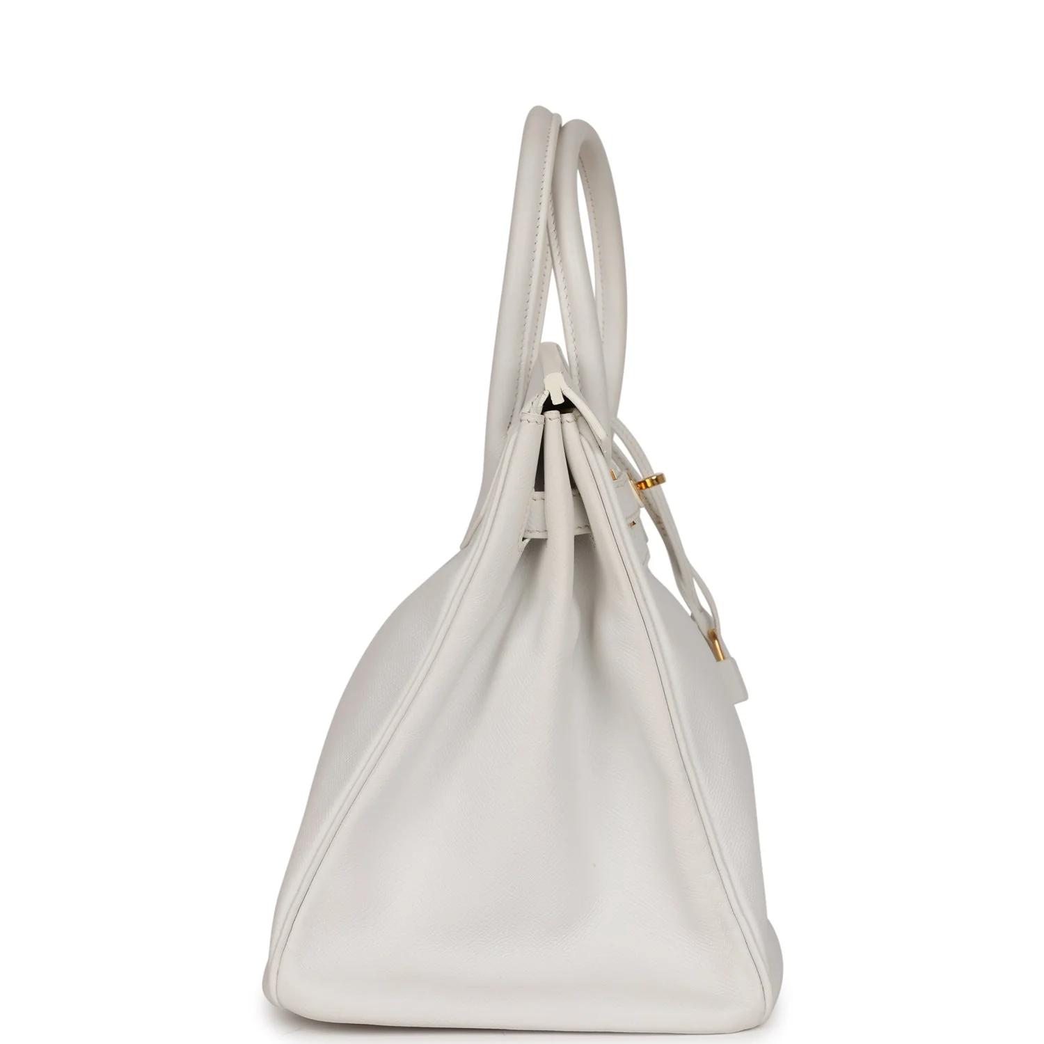 Her Birkin 35 White Epsom Gold Hardware