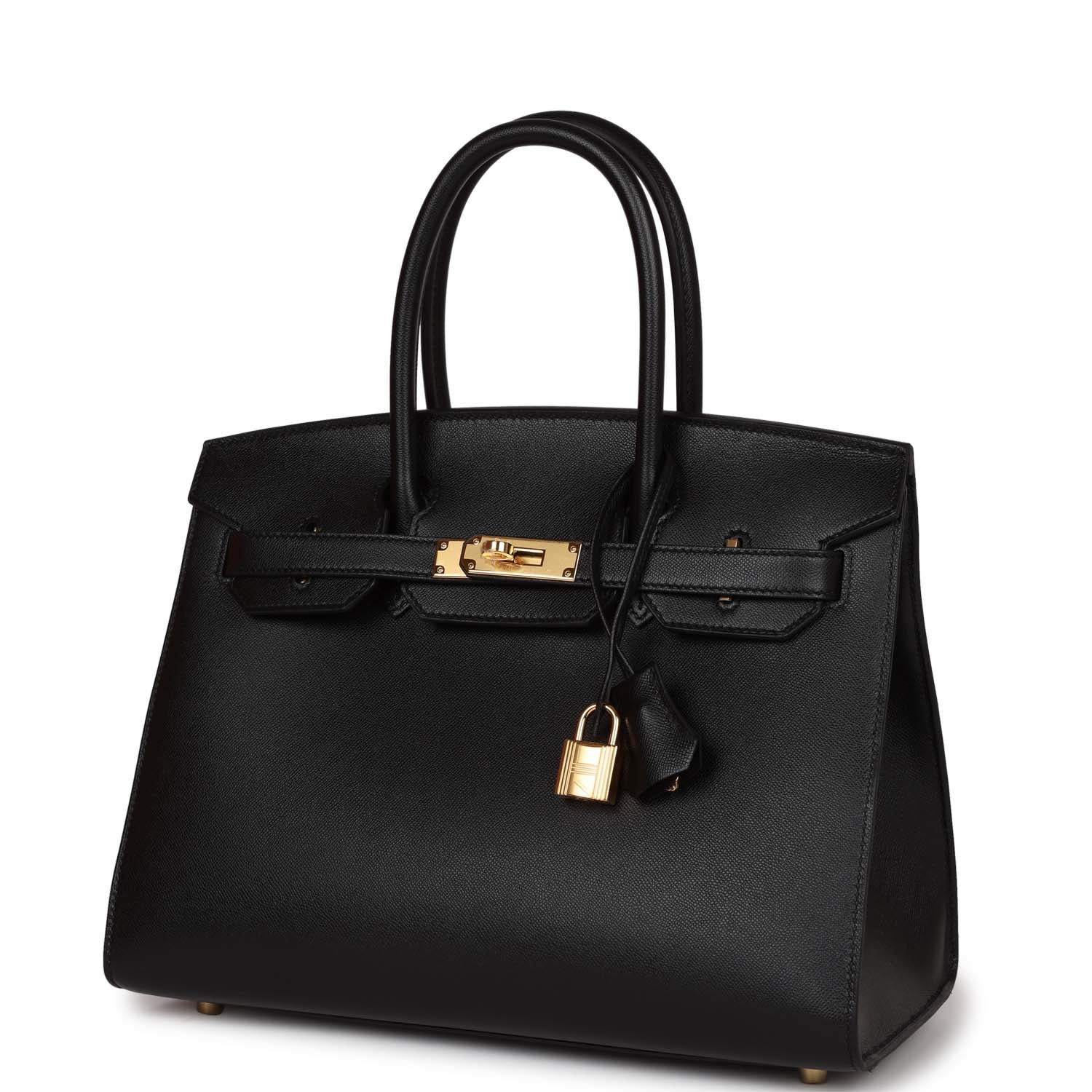 Her Birkin Sellier 30 Black Madame Gold Hardware