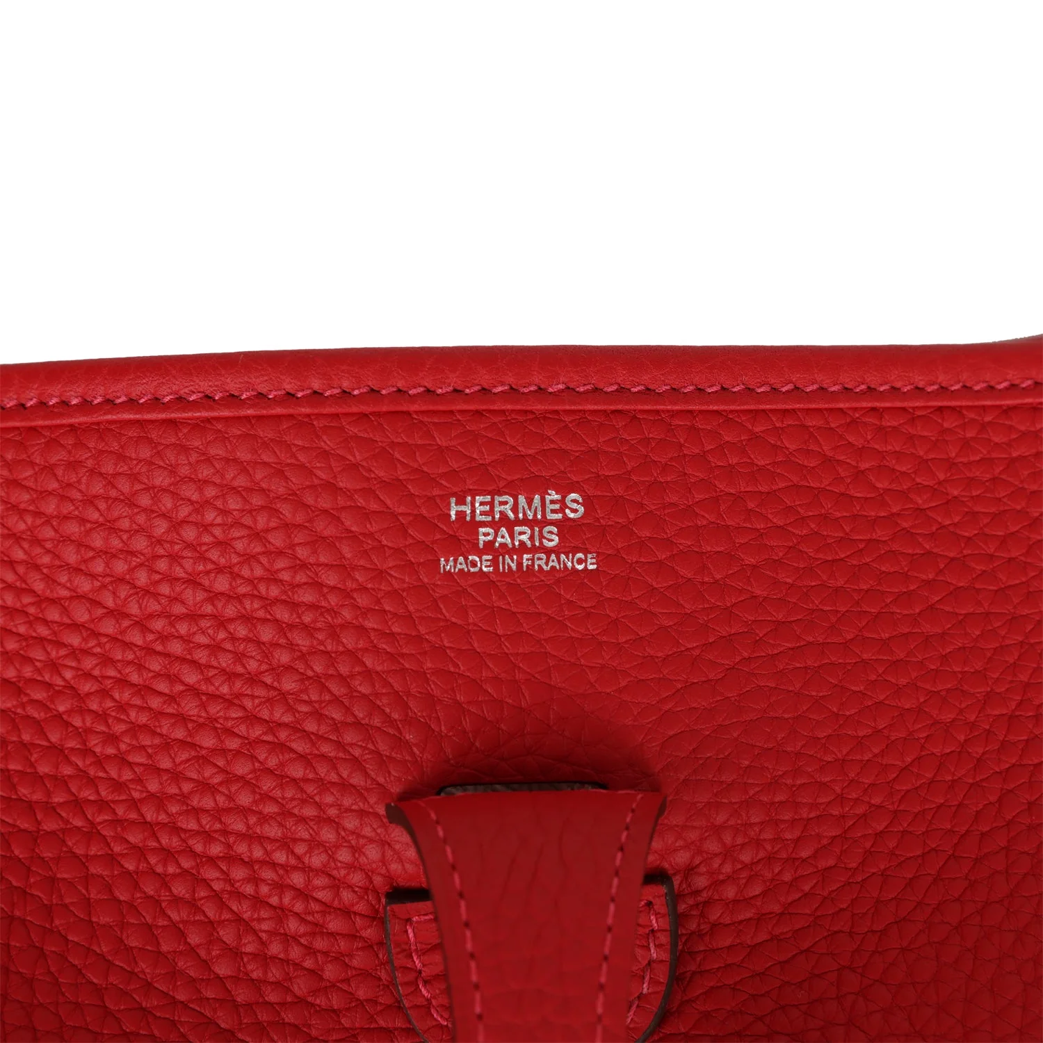 Her Evelyne III PM Vermillon Clemence Palladium Hardware