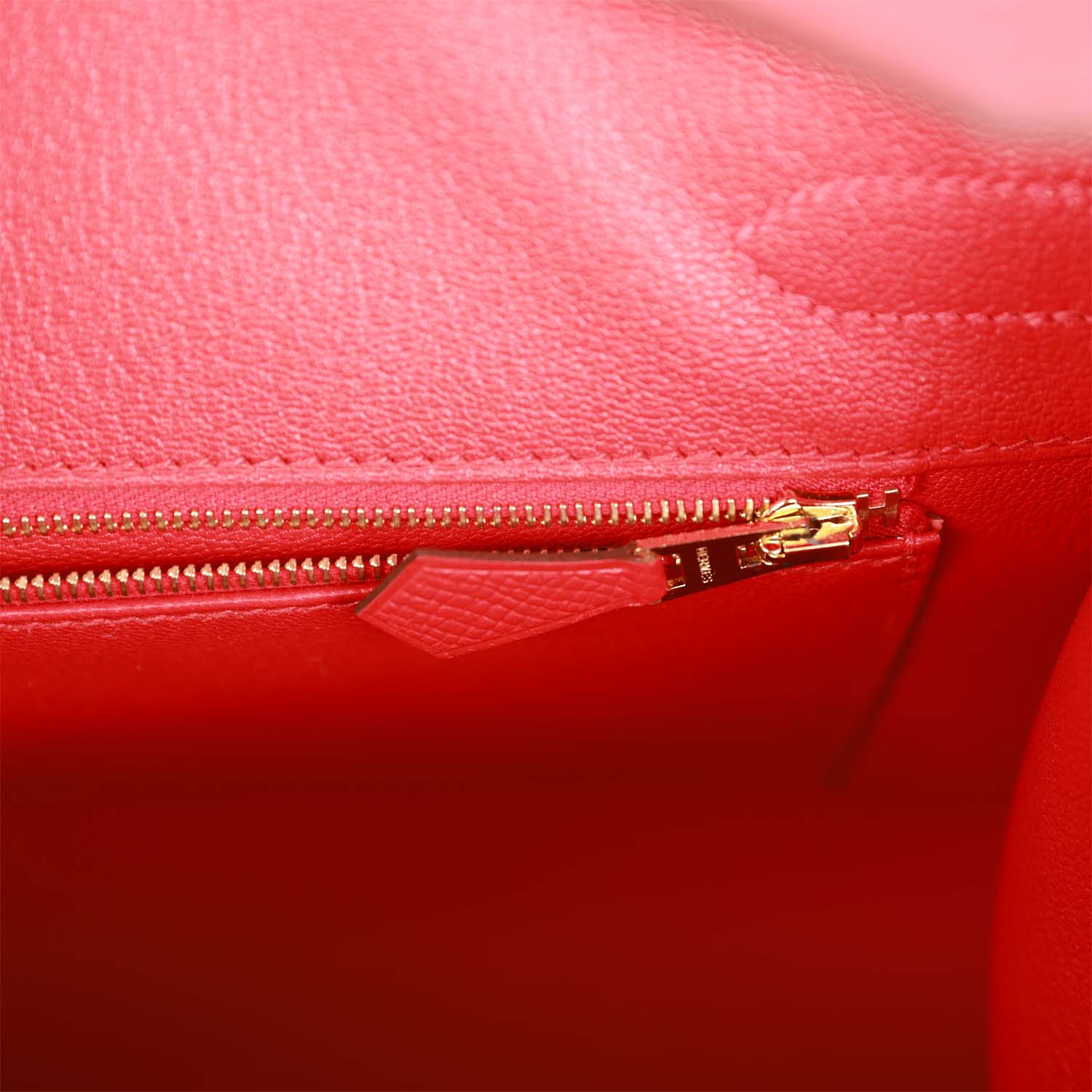 Her Birkin Sellier 30 Rouge Casaque Epsom Gold Hardware