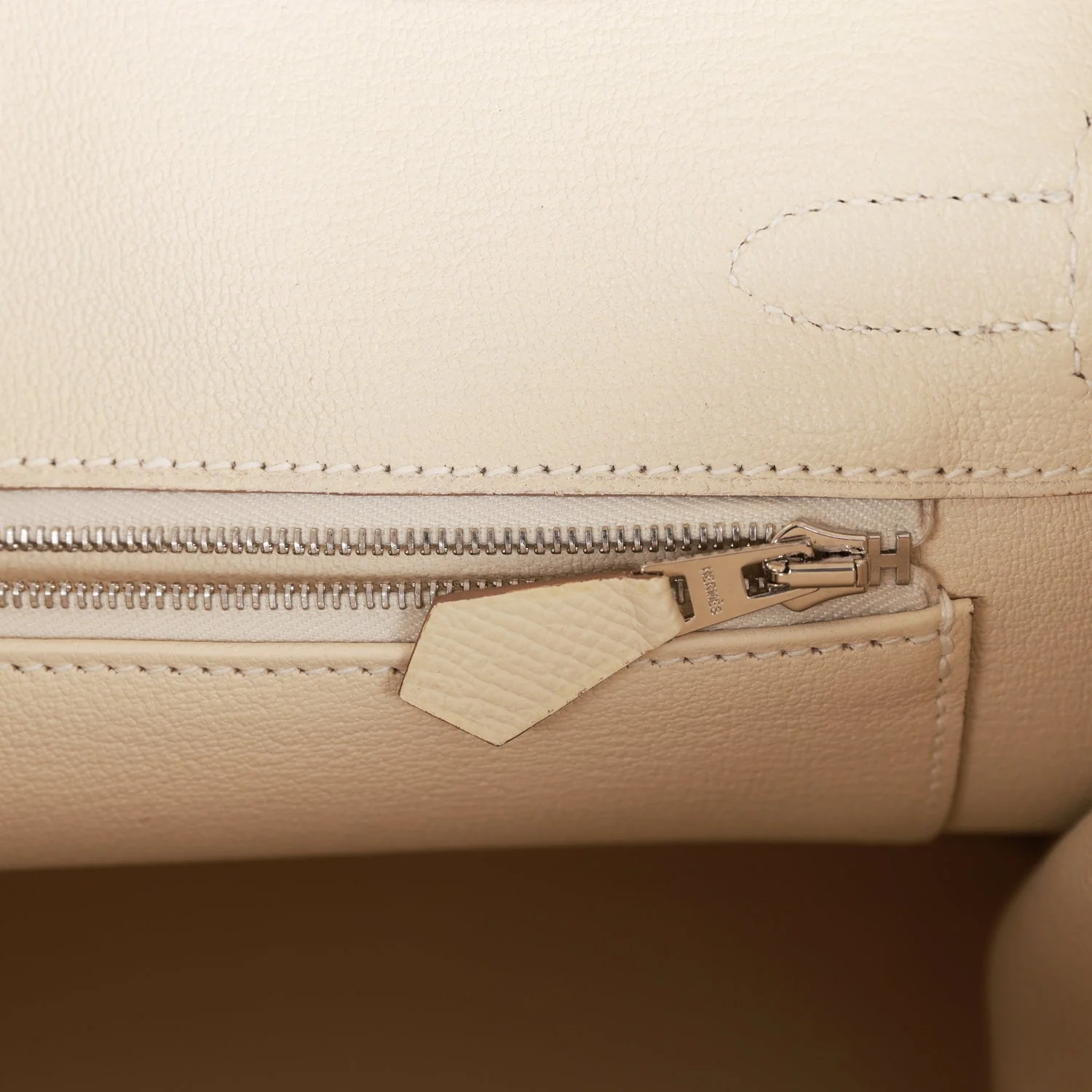 Her Birkin 30 Craie Epsom Palladium Hardware