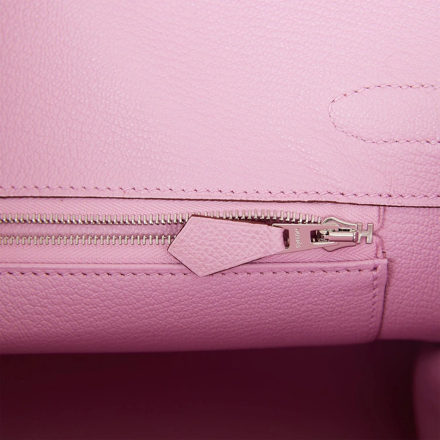 Her Birkin 30 Mauve Sylvestre Epsom Palladium Hardware