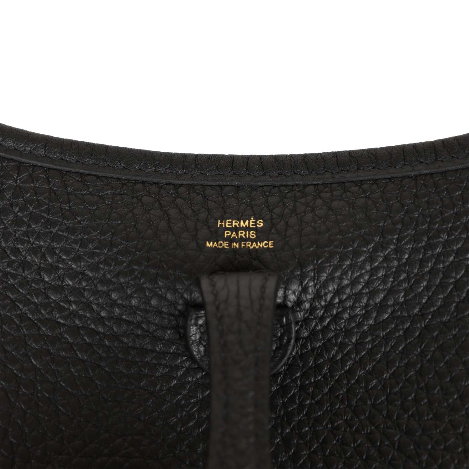 Her Evelyne TPM Black Clemence Gold Hardware