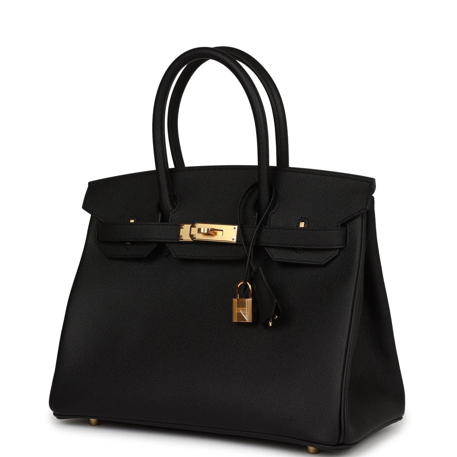 Her Birkin 30 Black Epsom Gold Hardware
