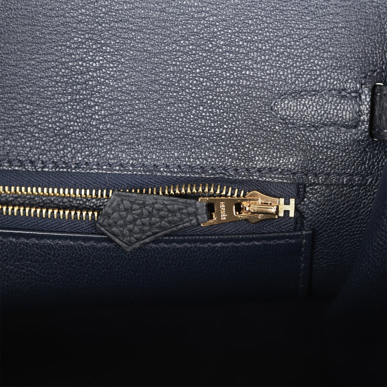 Her Birkin 25 Caban Togo Rose Gold Hardware