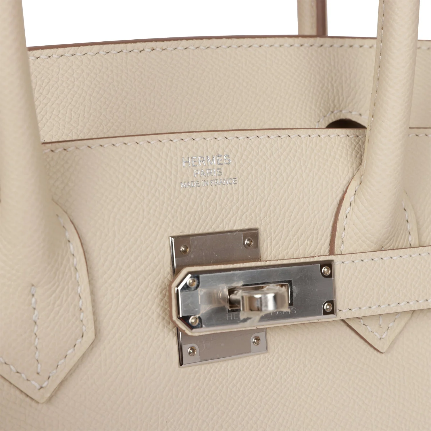 Her Birkin 30 Craie Epsom Palladium Hardware