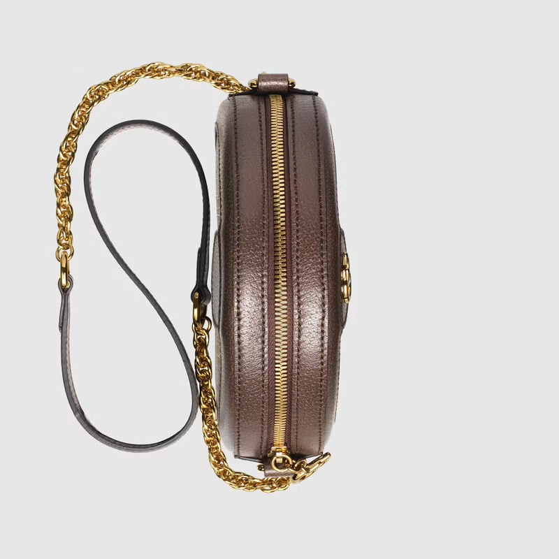 Ophidia Mini GG Round Shoulder Bag