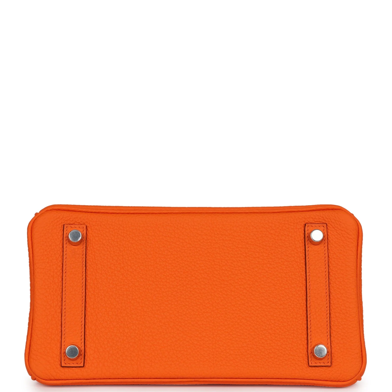 Her Birkin 25 Orange Minium Togo Palladium Hardware