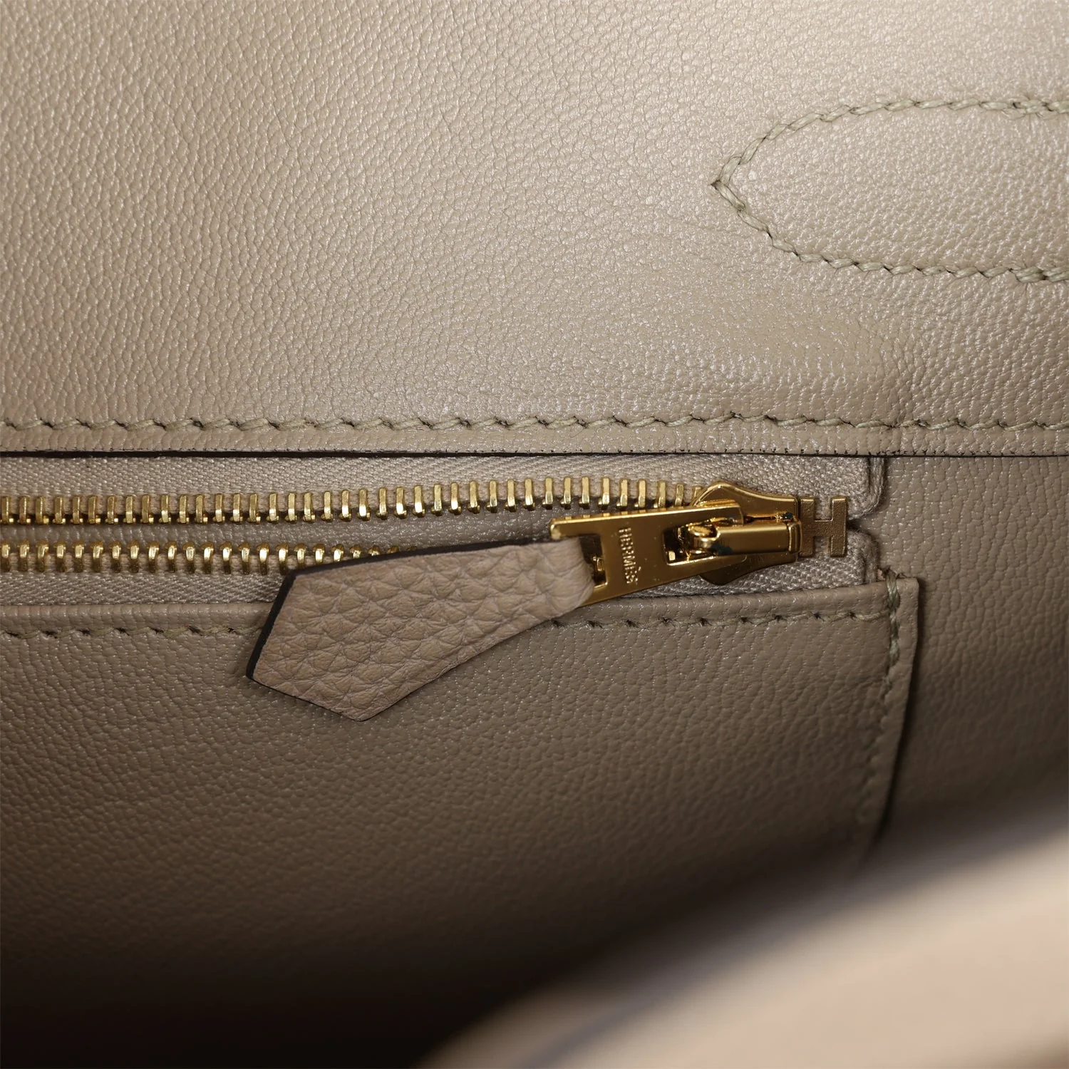 Her Birkin 30 Gris Tourterelle Togo Rose Gold Hardware