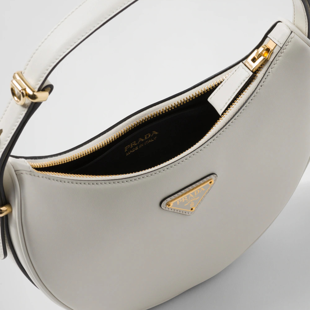 Arque leather shoulder bag