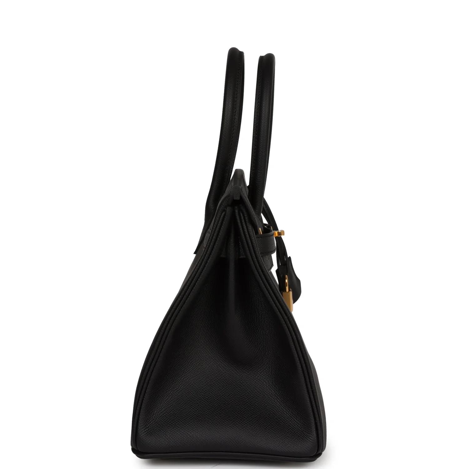 Her Birkin 30 Black Epsom Gold Hardware