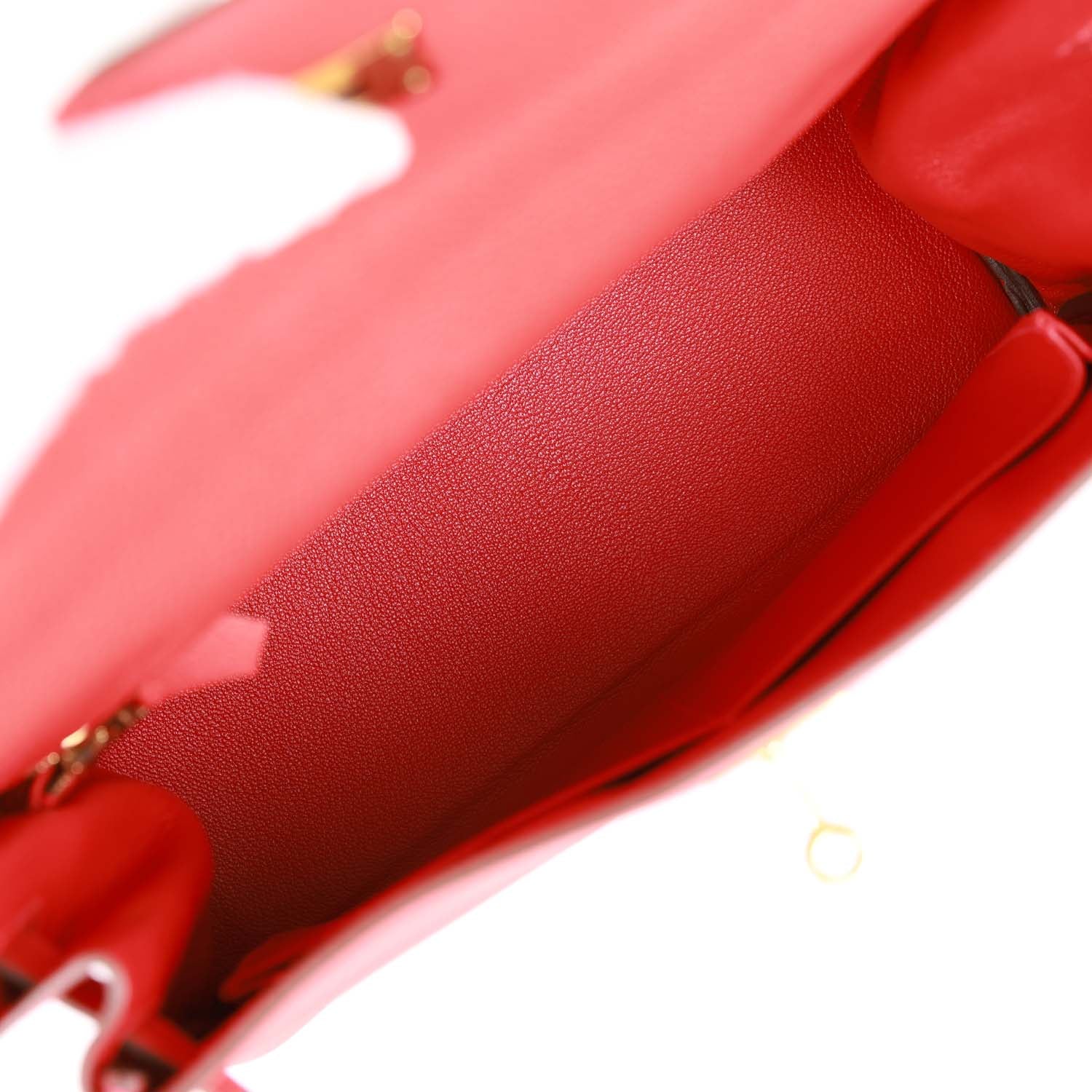 Her Kelly Retourne 28 Rouge Casaque Togo Gold Hardware