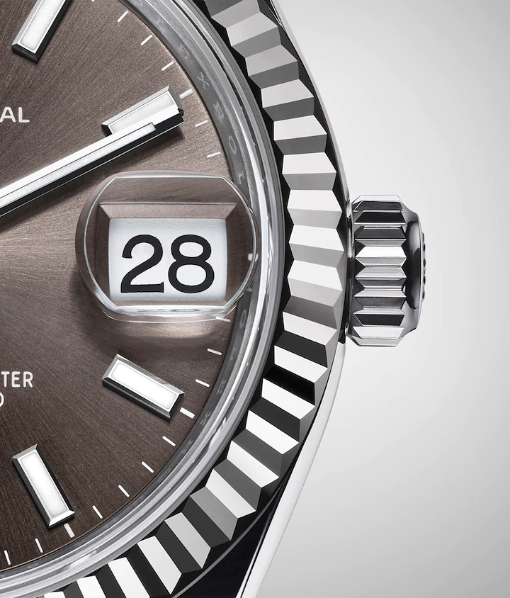Datejust 31, Oystersteel and 18k White Gold, Ref# 278274-0016