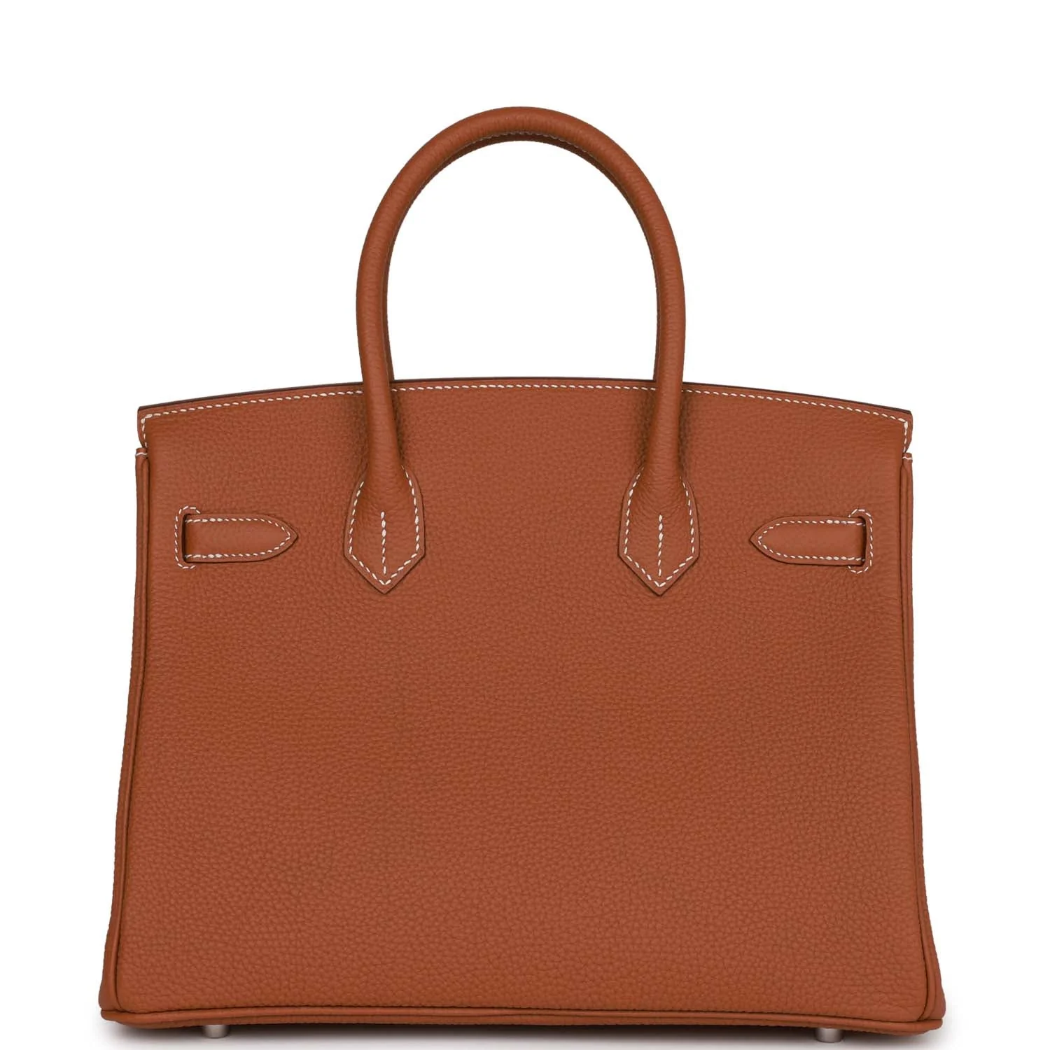 Her Birkin 30 Gold Togo Palladium Hardware
