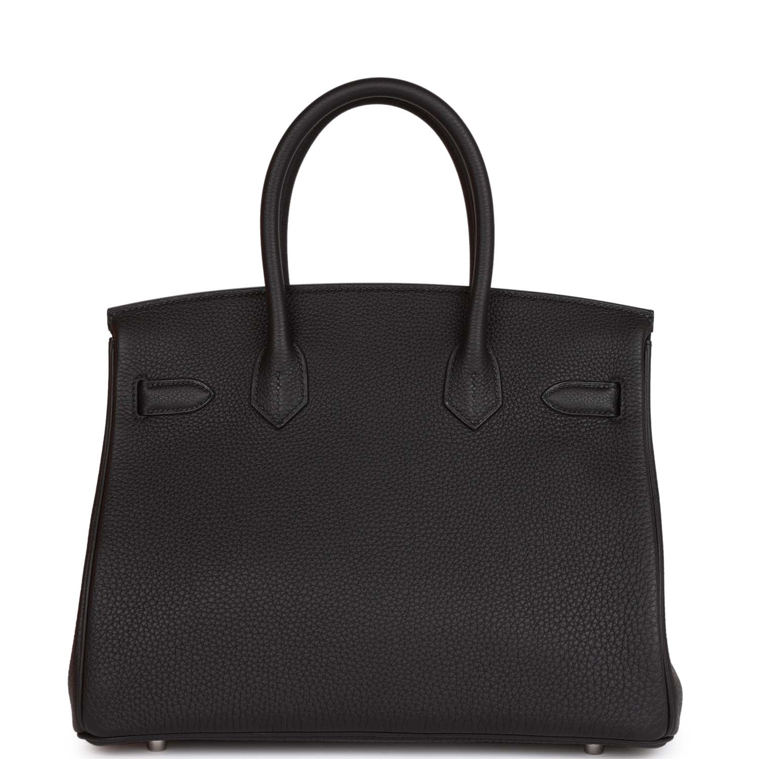 Her Birkin 30 Black Togo Palladium Hardware
