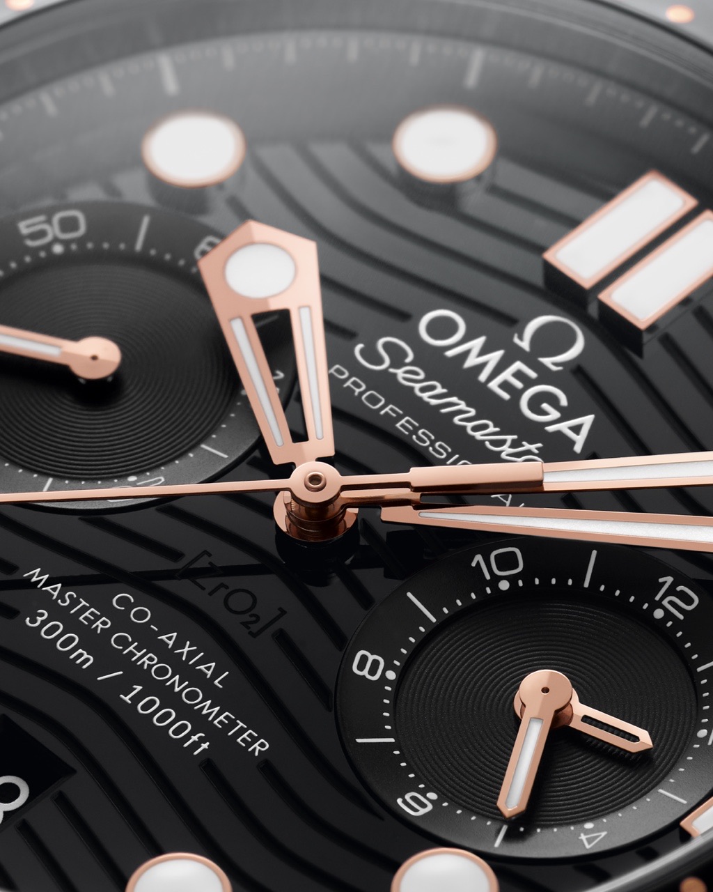 Seamaster Diver 300m CHRONOGRAPH SednaTM Gold Black 44mm