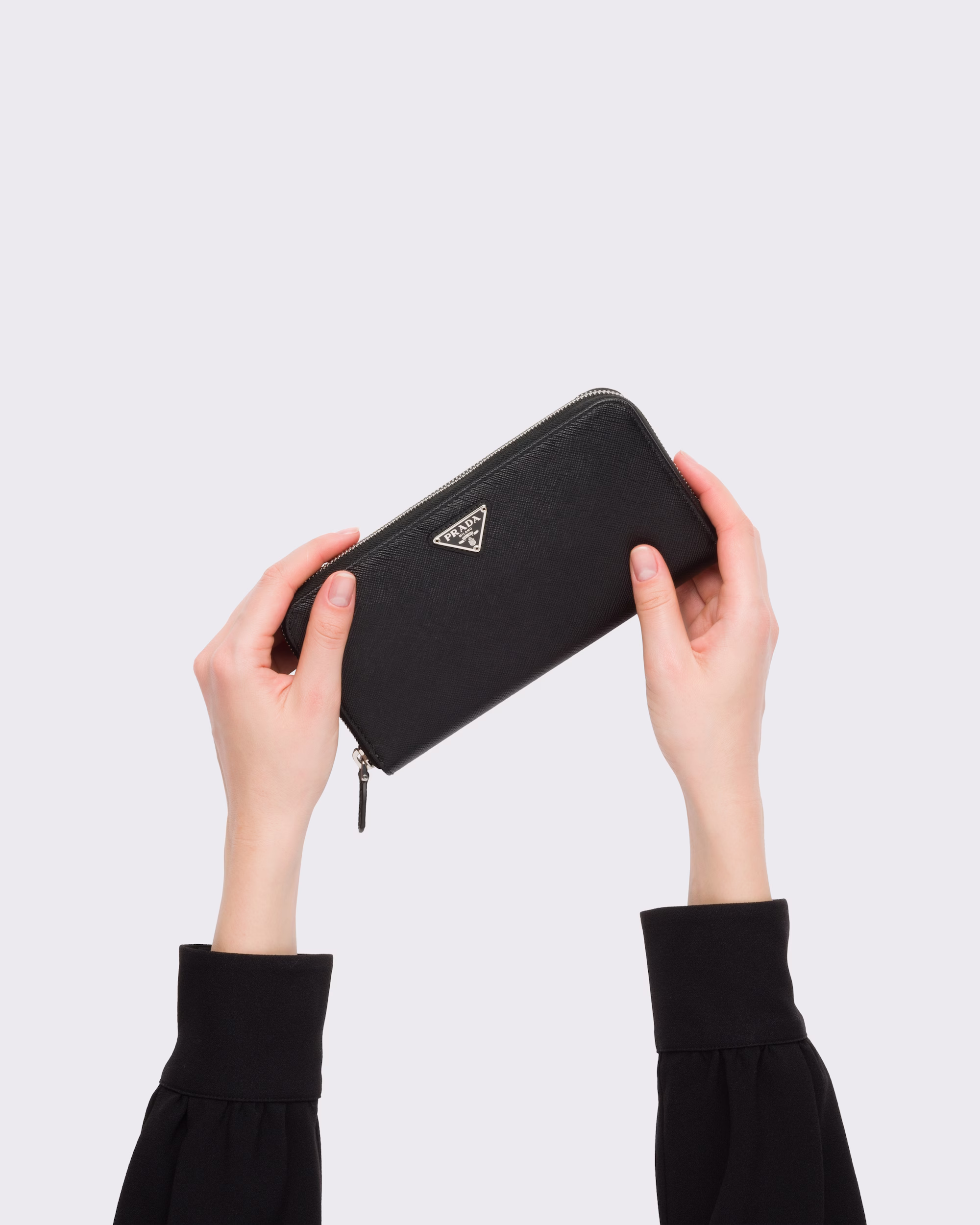 Large Saffiano Leather Wallet