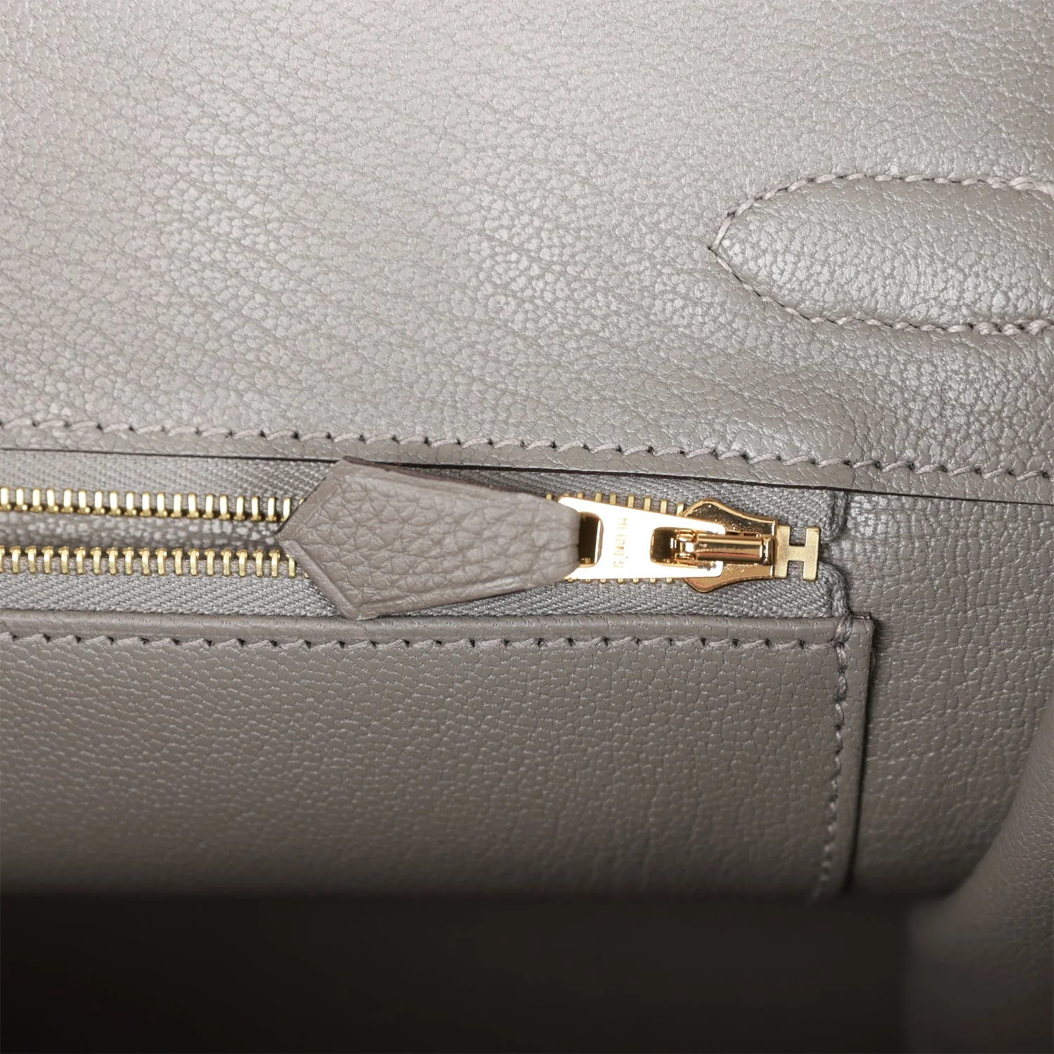 Her Birkin 30 Gris Meyer Togo Gold Hardware