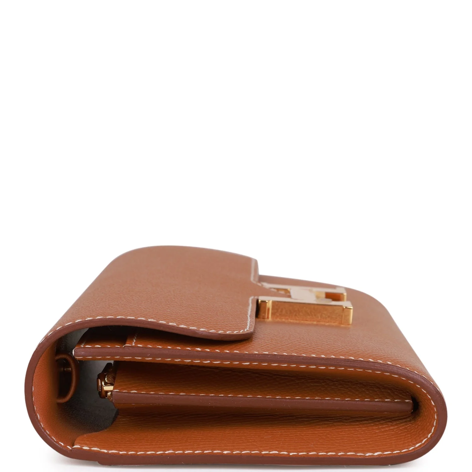 Her Constance Wallet To Go Gold Epsom Gold Hardware