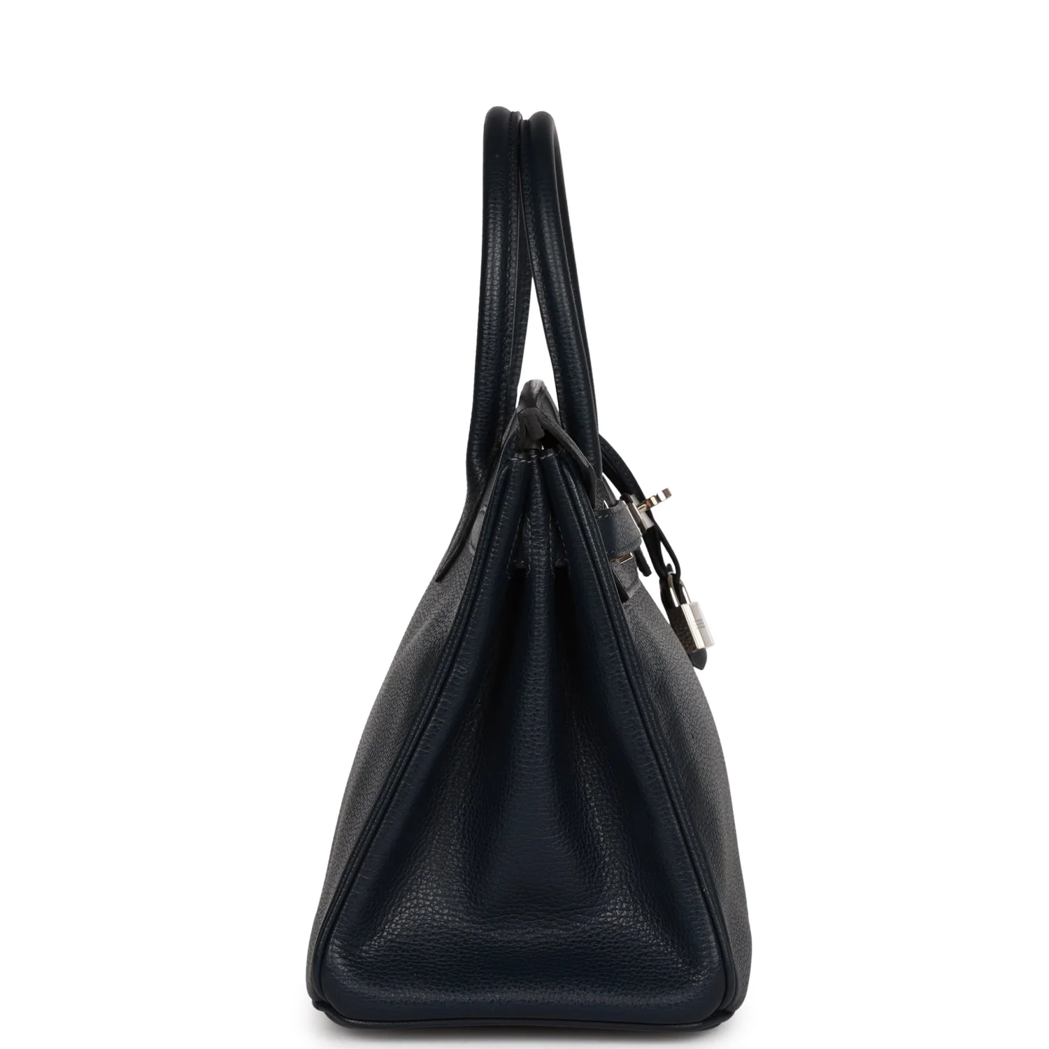 Her Birkin 30 Bleu Indigo Vache Liegee Palladium Hardware