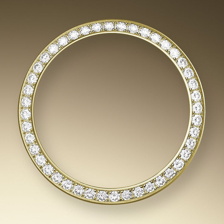 Lady-Datejust 28, 18kt Yellow Gold and diamonds, Ref# 279138RBR-0001