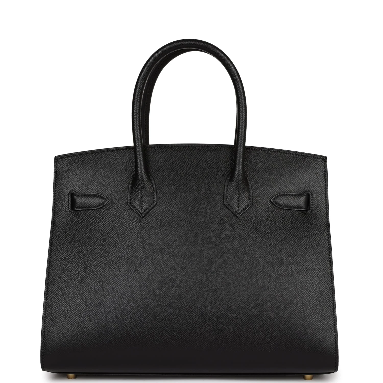 Her Birkin Sellier 30 Black Epsom Gold Hardware