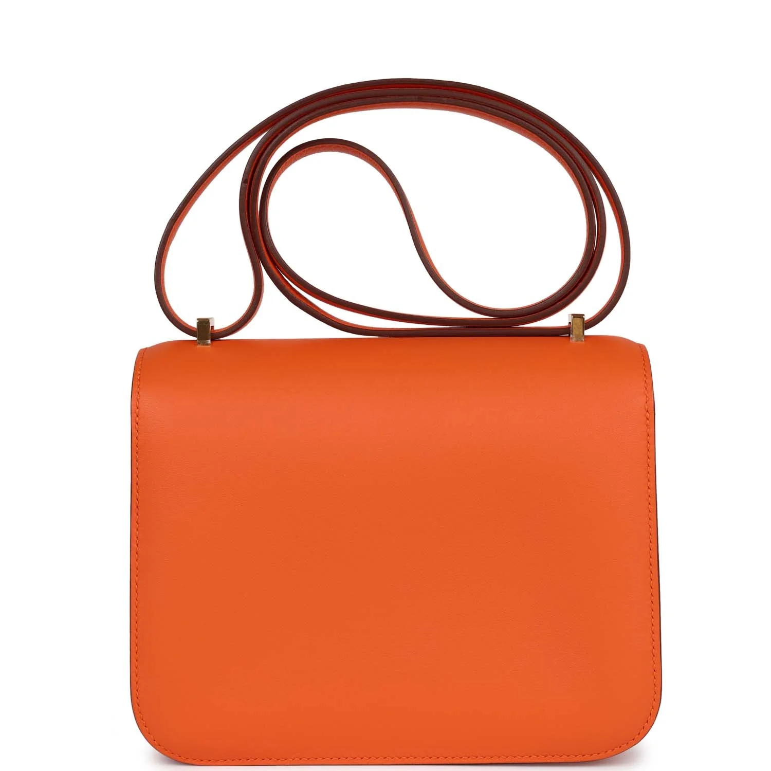 Her Constance 18 Orange Swift Gold Hardware