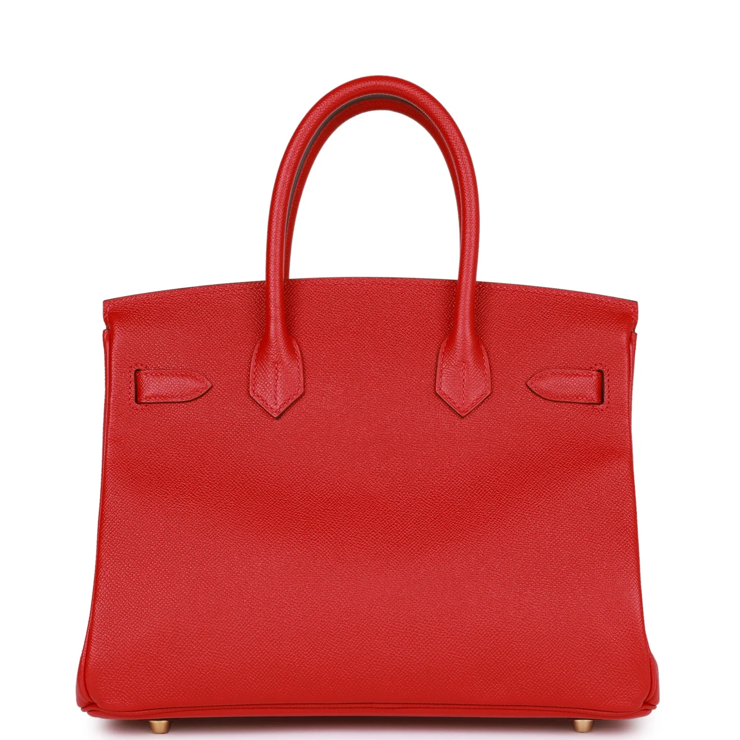 Her Birkin 30 Rouge Casaque Epsom Gold Hardware