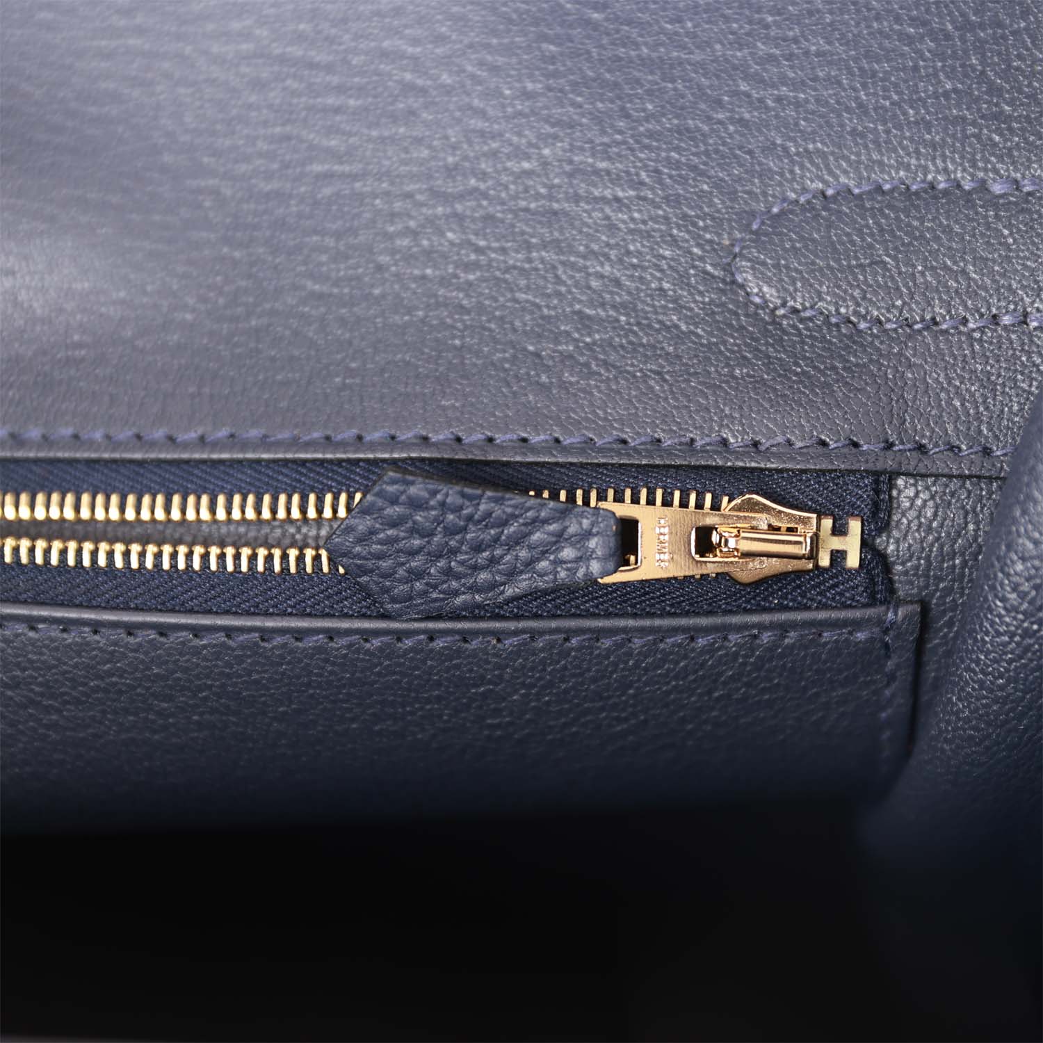 Her Birkin 30 Bleu Nuit Togo Gold Hardware