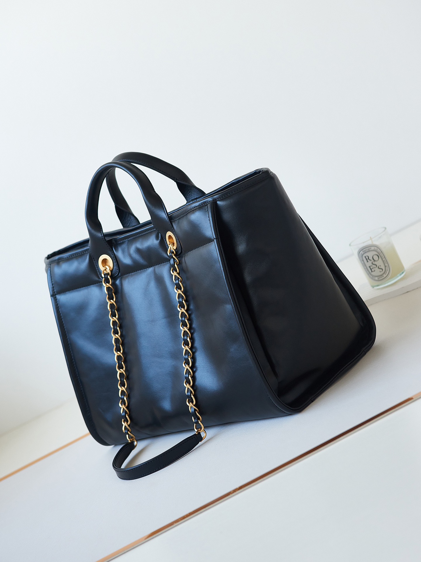 CHANEL Medium Tote Black1- A66941