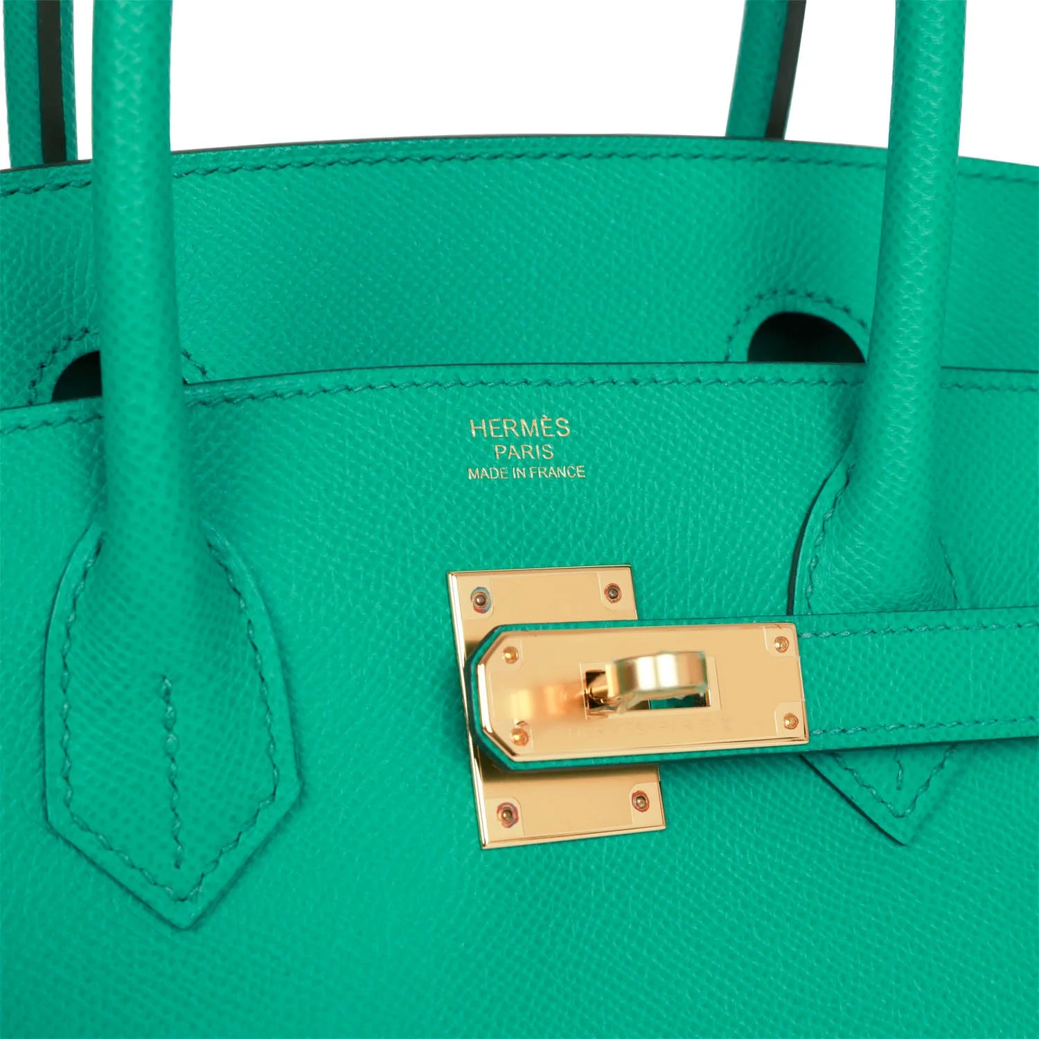 Her Birkin 30 Vert Jade Epsom Gold Hardware