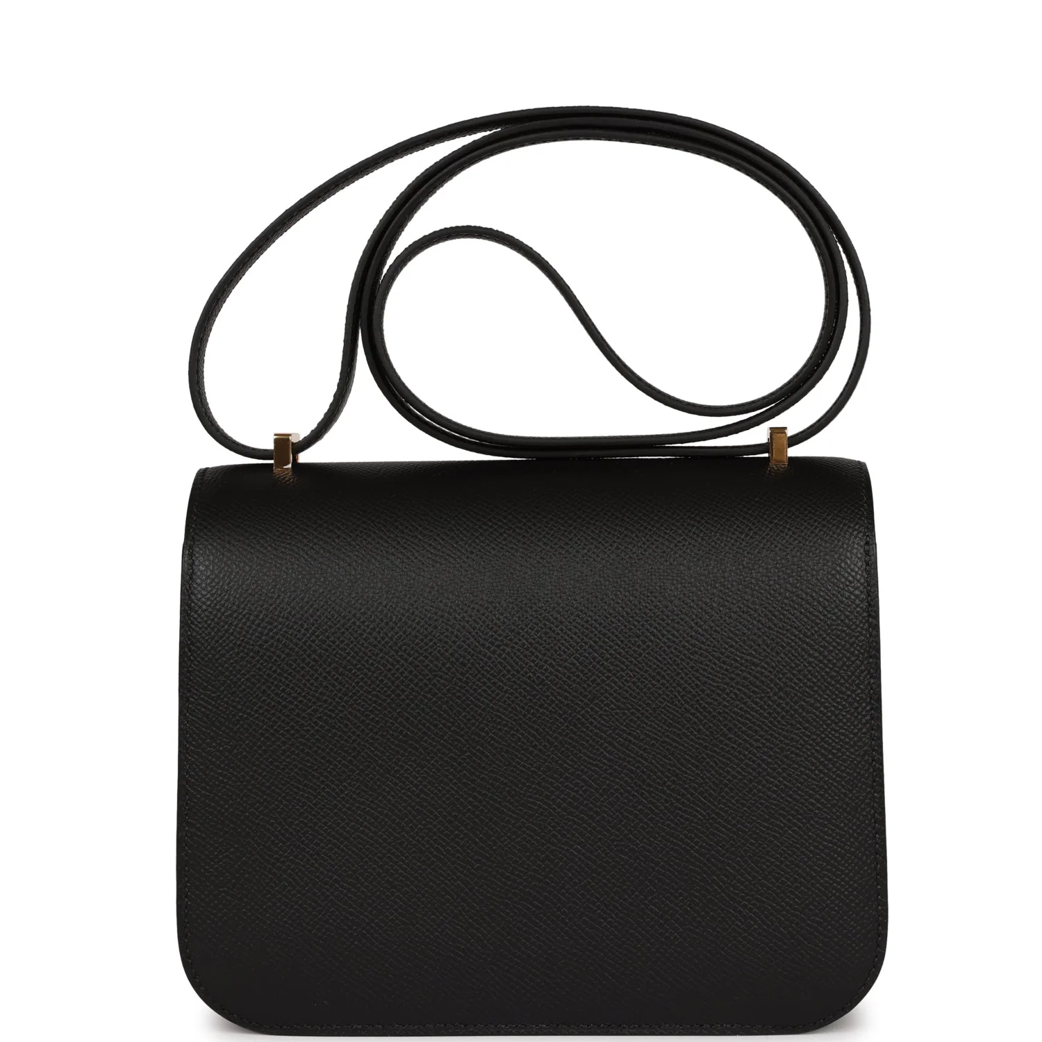 Her Constance 18 Black Epsom Gold Hardware