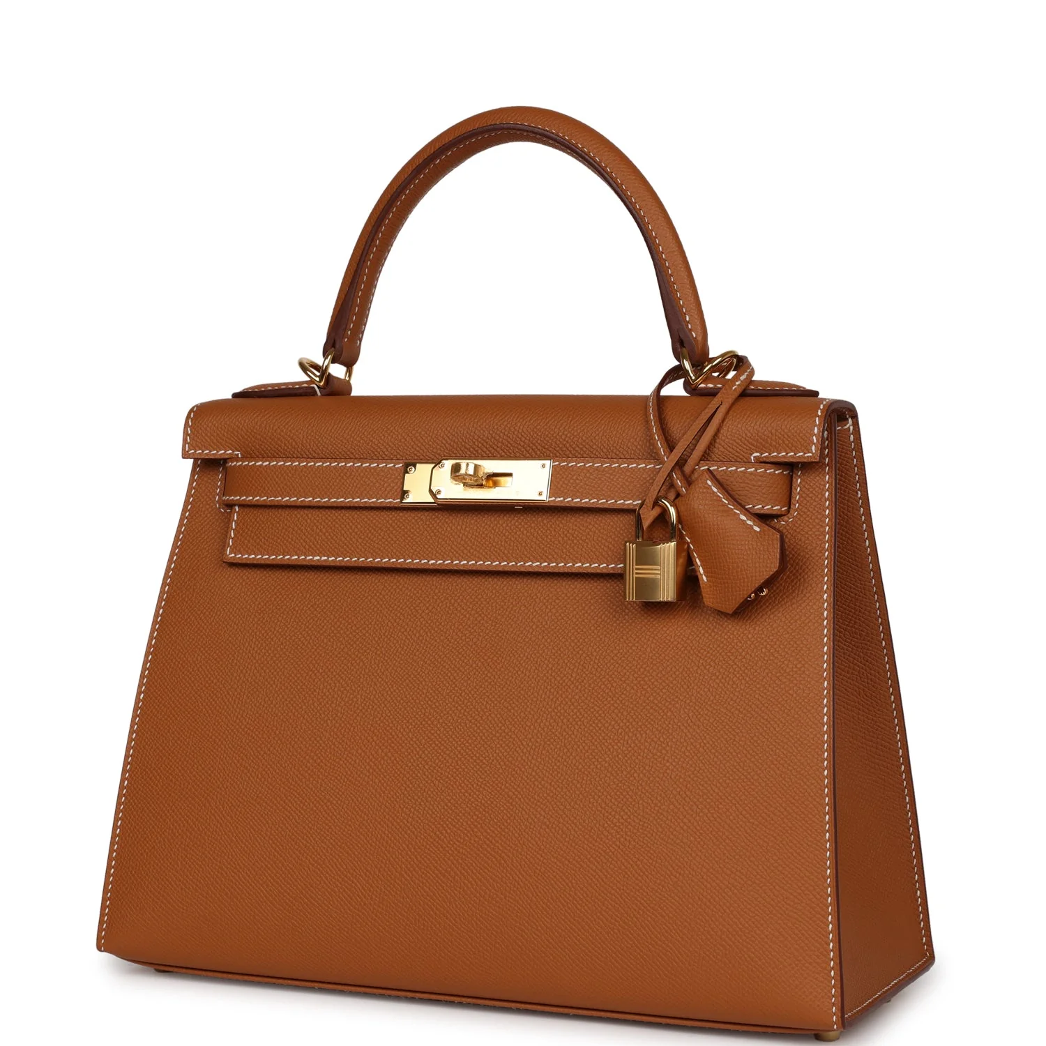 Her Kelly Sellier 28 Gold Epsom Gold Hardware