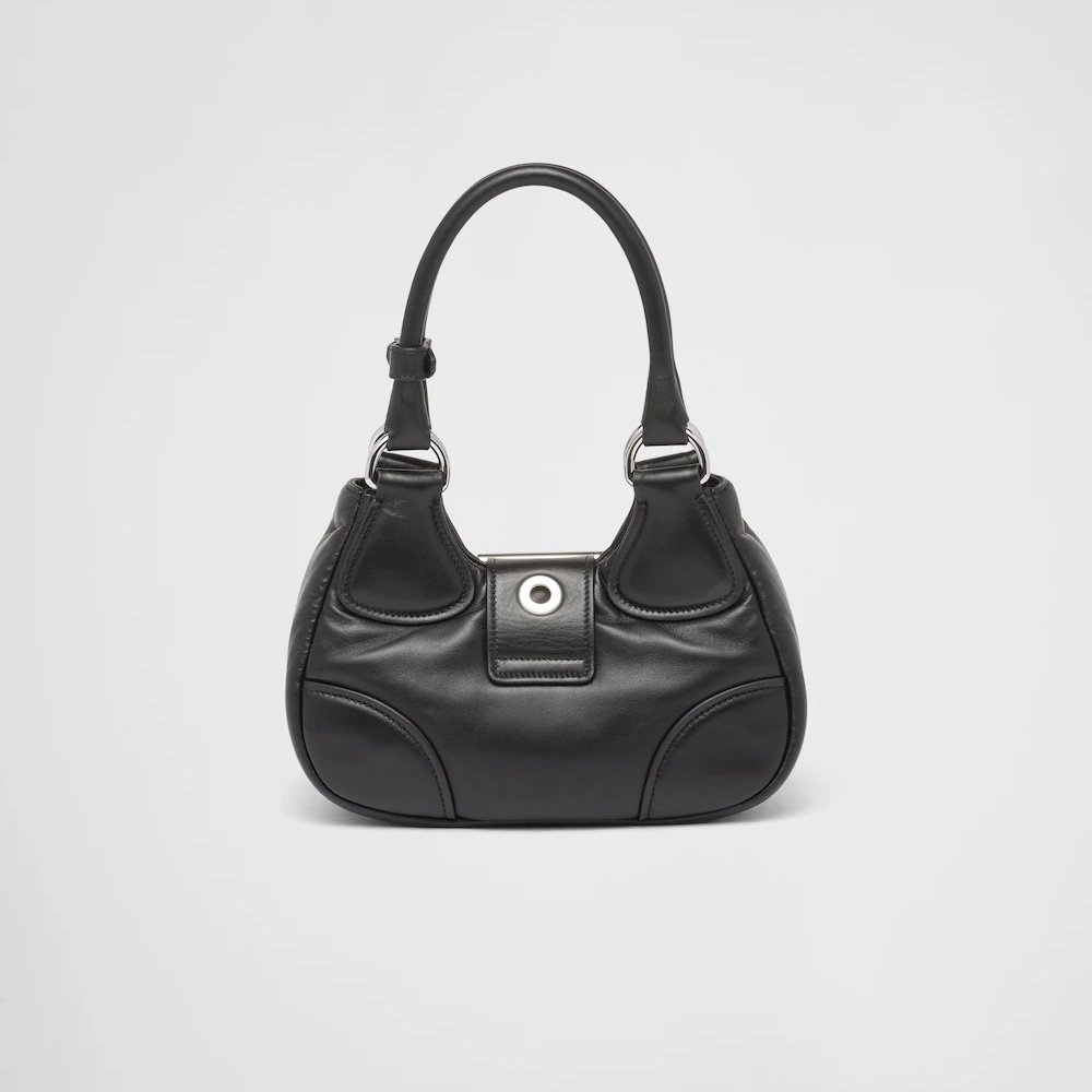 Moon padded nappa-leather bag