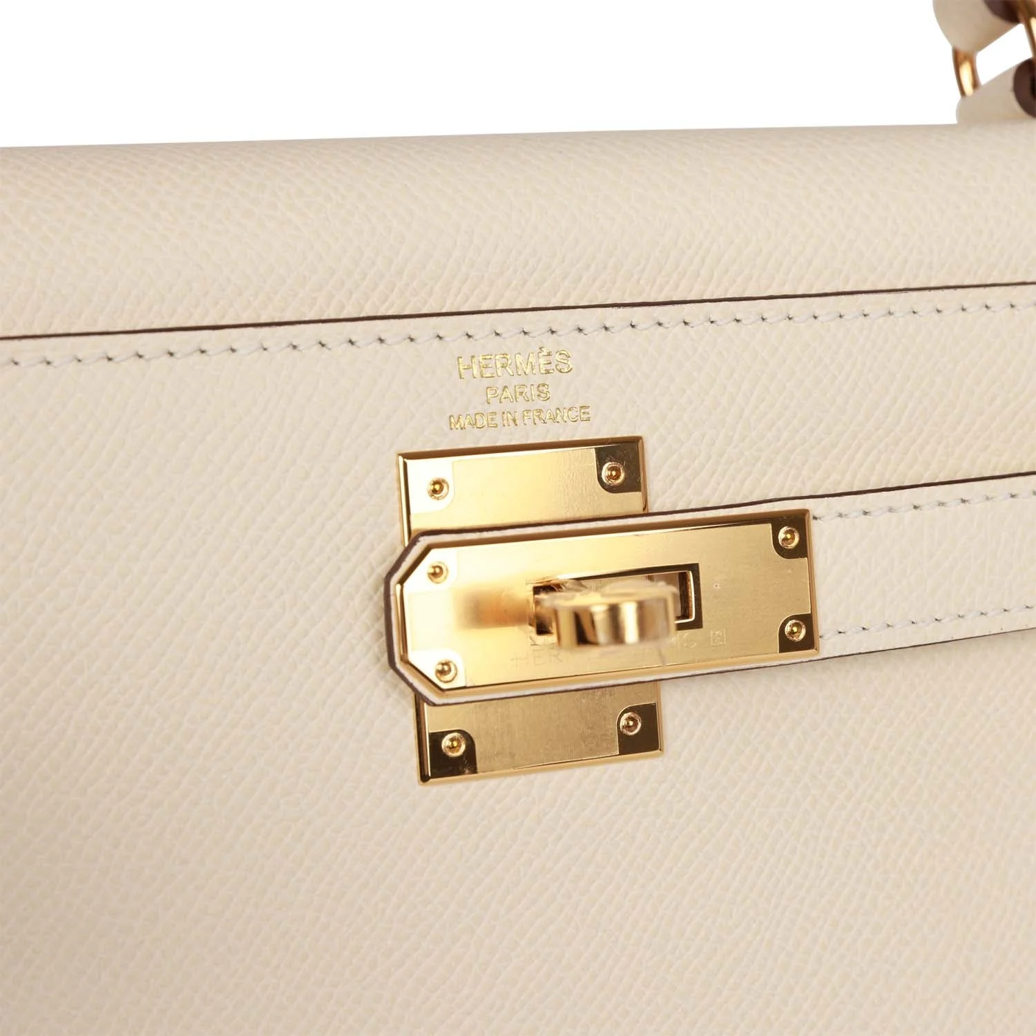 Her Kelly Sellier 28 Nata Epsom Gold Hardware