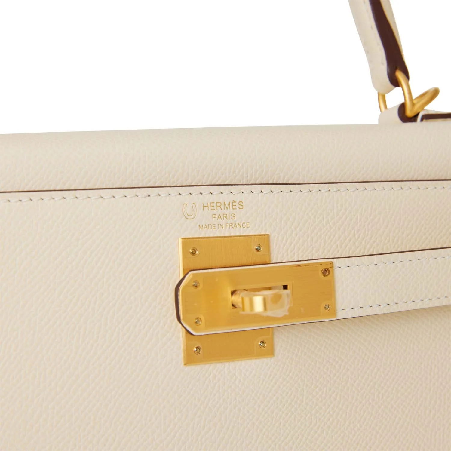 Her Special Order (HSS) Kelly Sellier 28 Nata Verso Epsom Brushed Gold Hardware