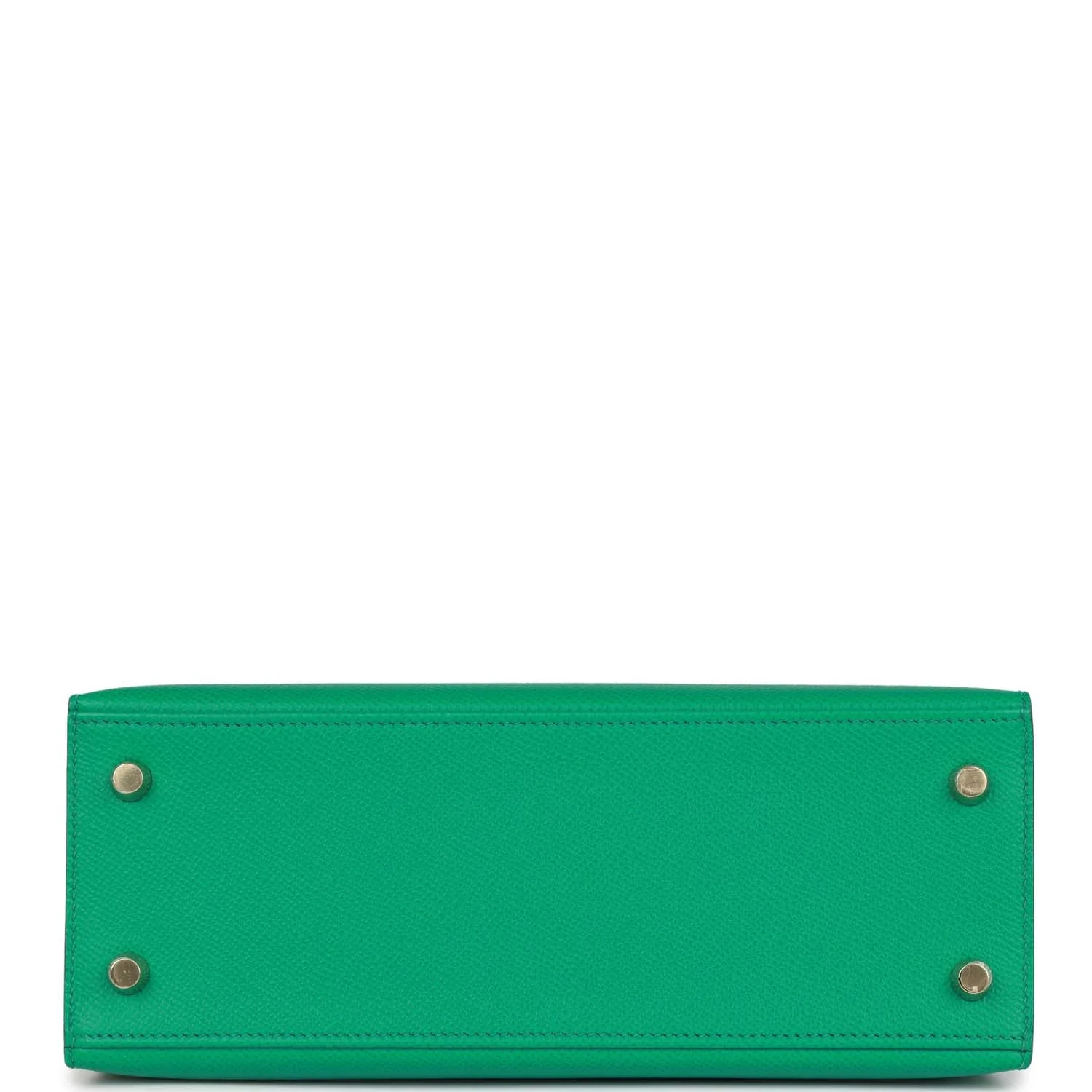 Her Kelly Sellier 25 Vert Jade Epsom Gold Hardware
