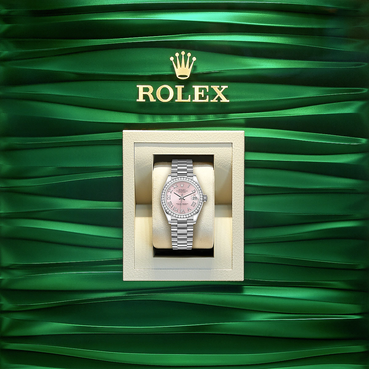 Datejust 31, 18kt White Gold, Ref# 278289RBR-00016