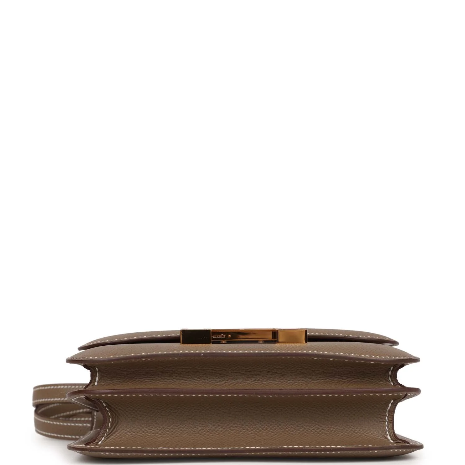 Her Constance 18 Etoupe Epsom Gold Hardware