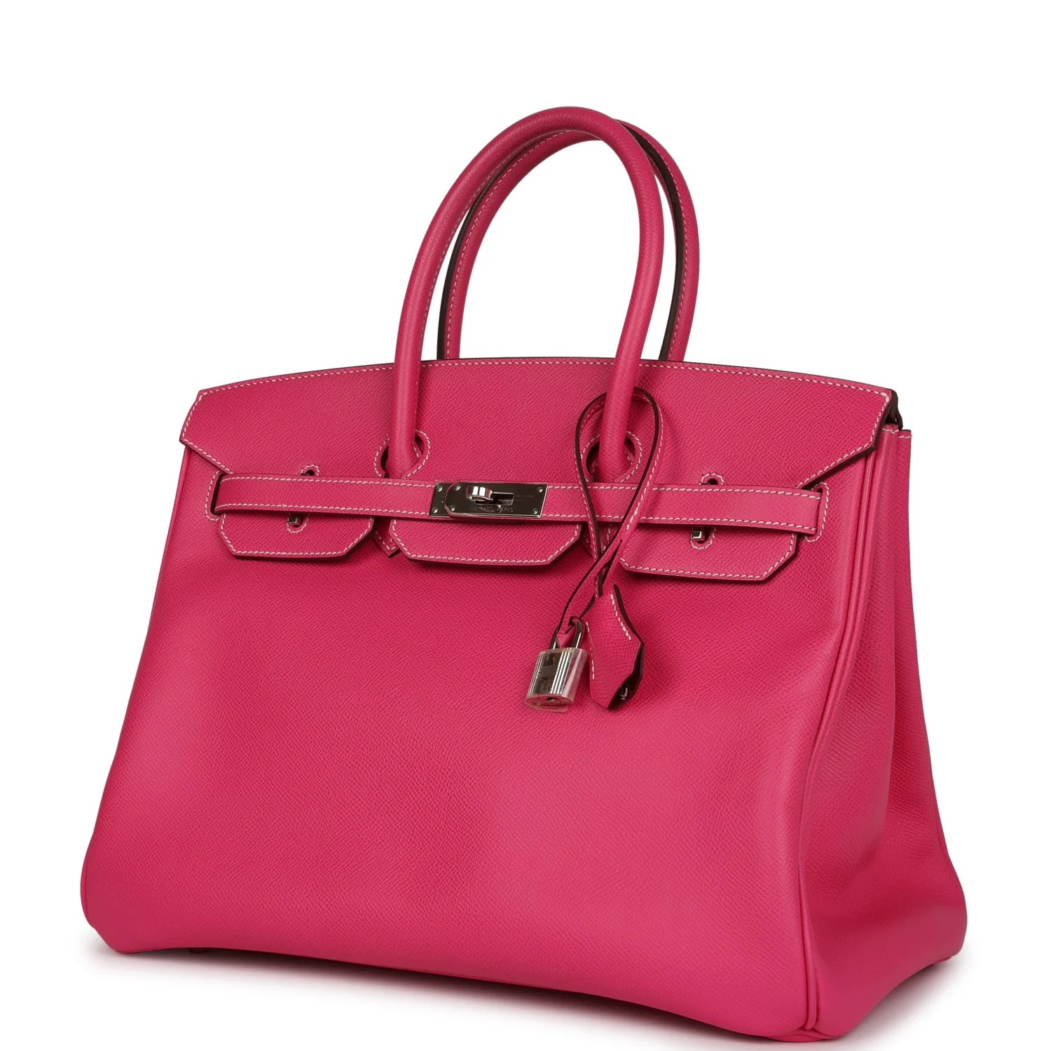 Her Birkin 35 Rose Tyrien Candy Epsom Palladium Hardware