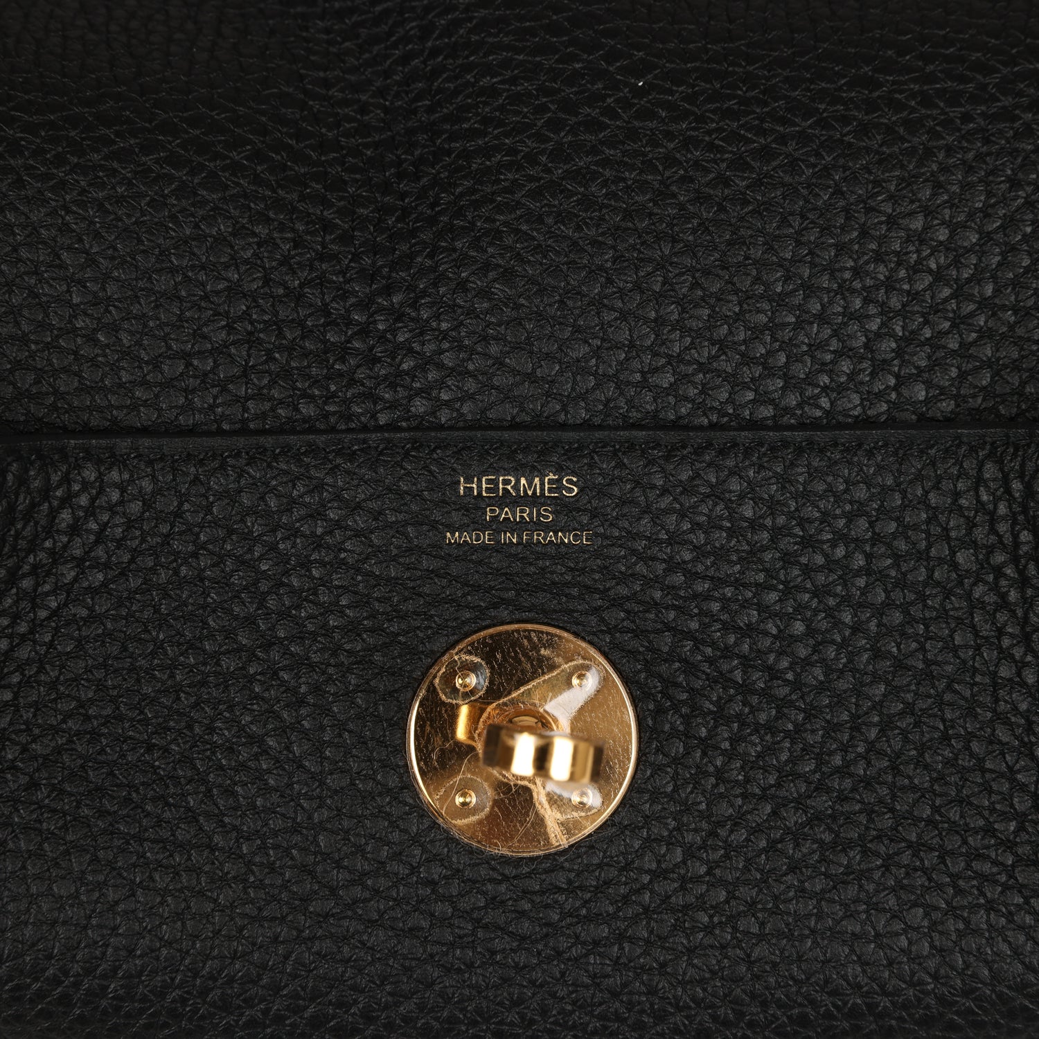 Her Lindy 26 Black Clemence Gold Hardware