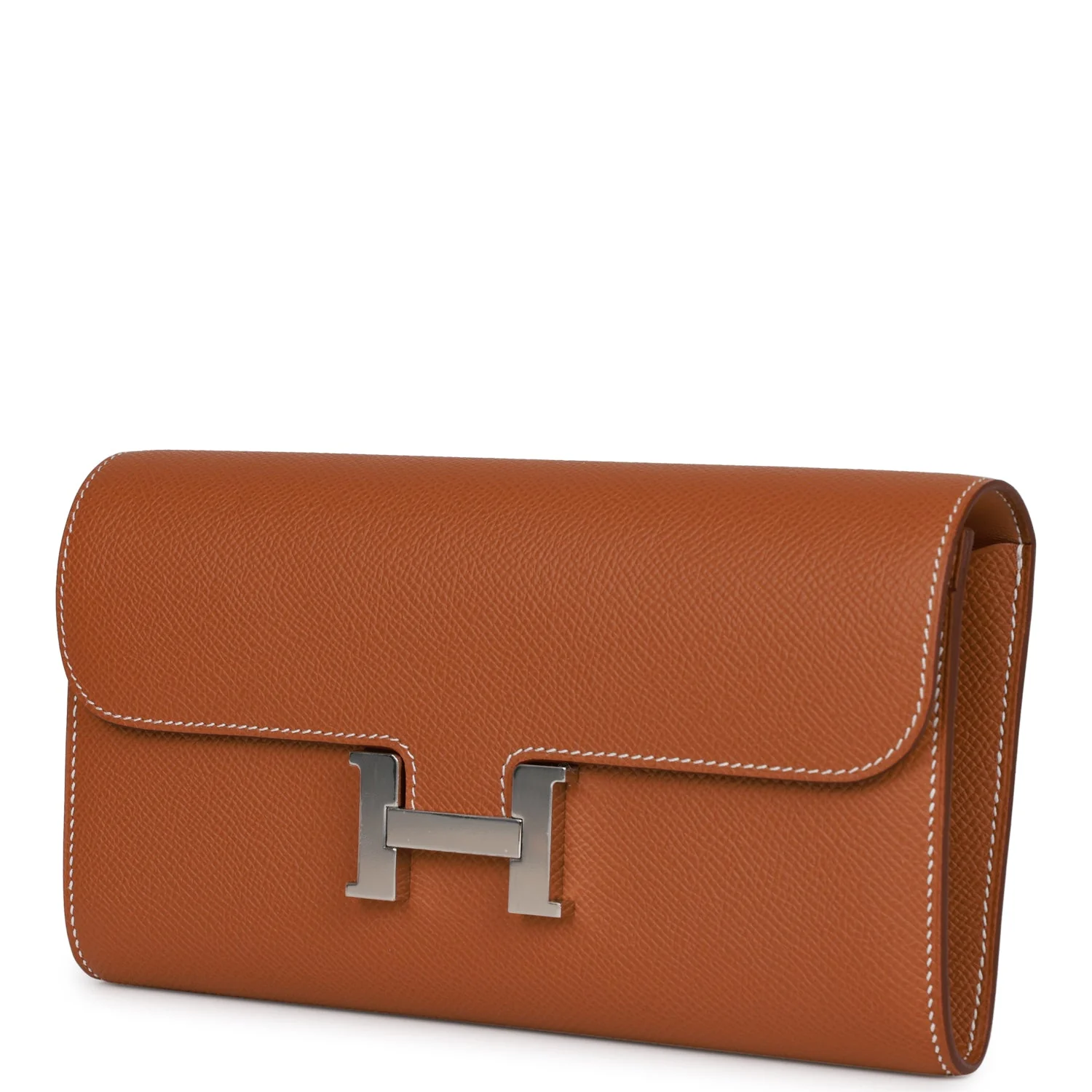 Her Constance Wallet To Go Gold Epsom Palladium Hardware
