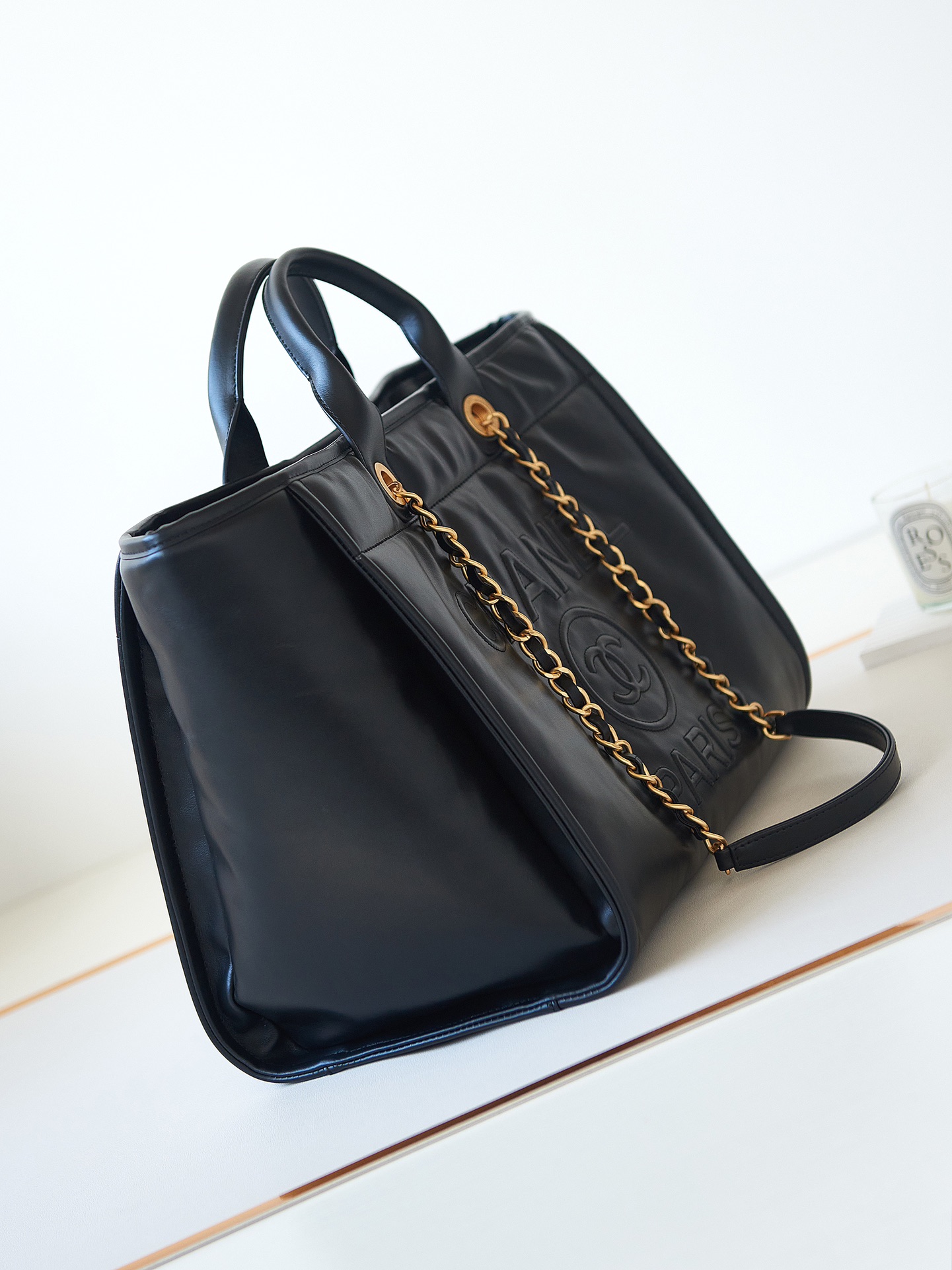 CHANEL Medium Tote Black1- A66941