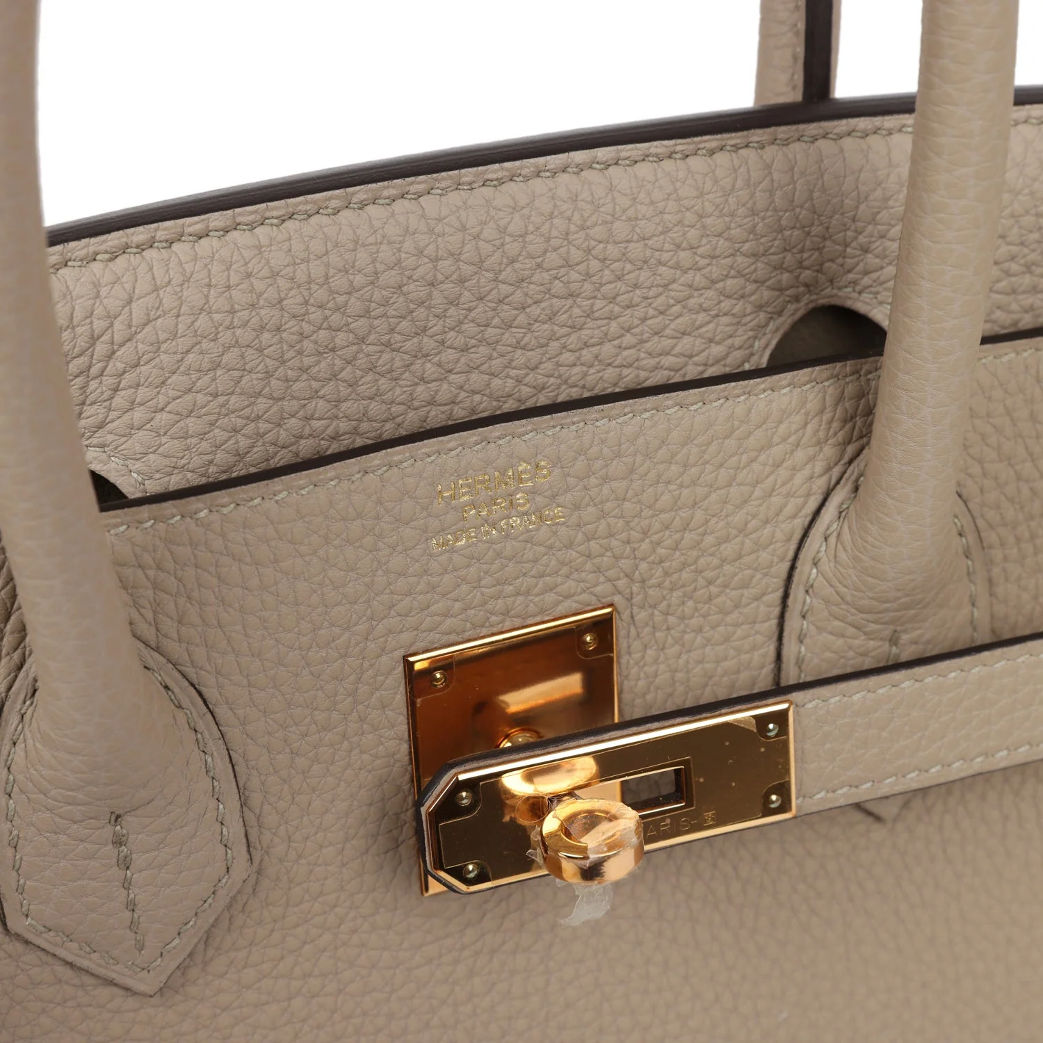 Her Birkin 30 Gris Tourterelle Togo Rose Gold Hardware