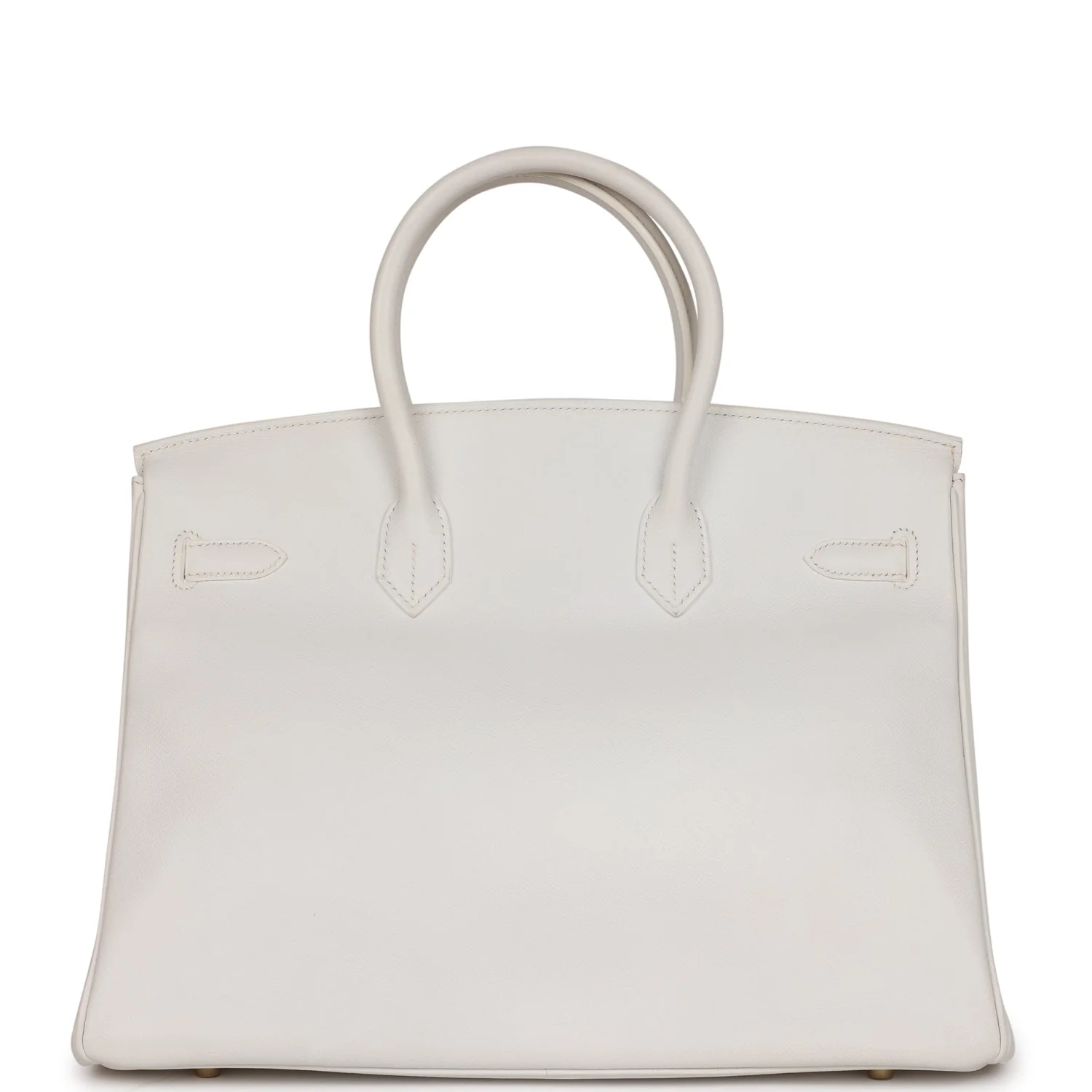 Her Birkin 35 White Epsom Gold Hardware