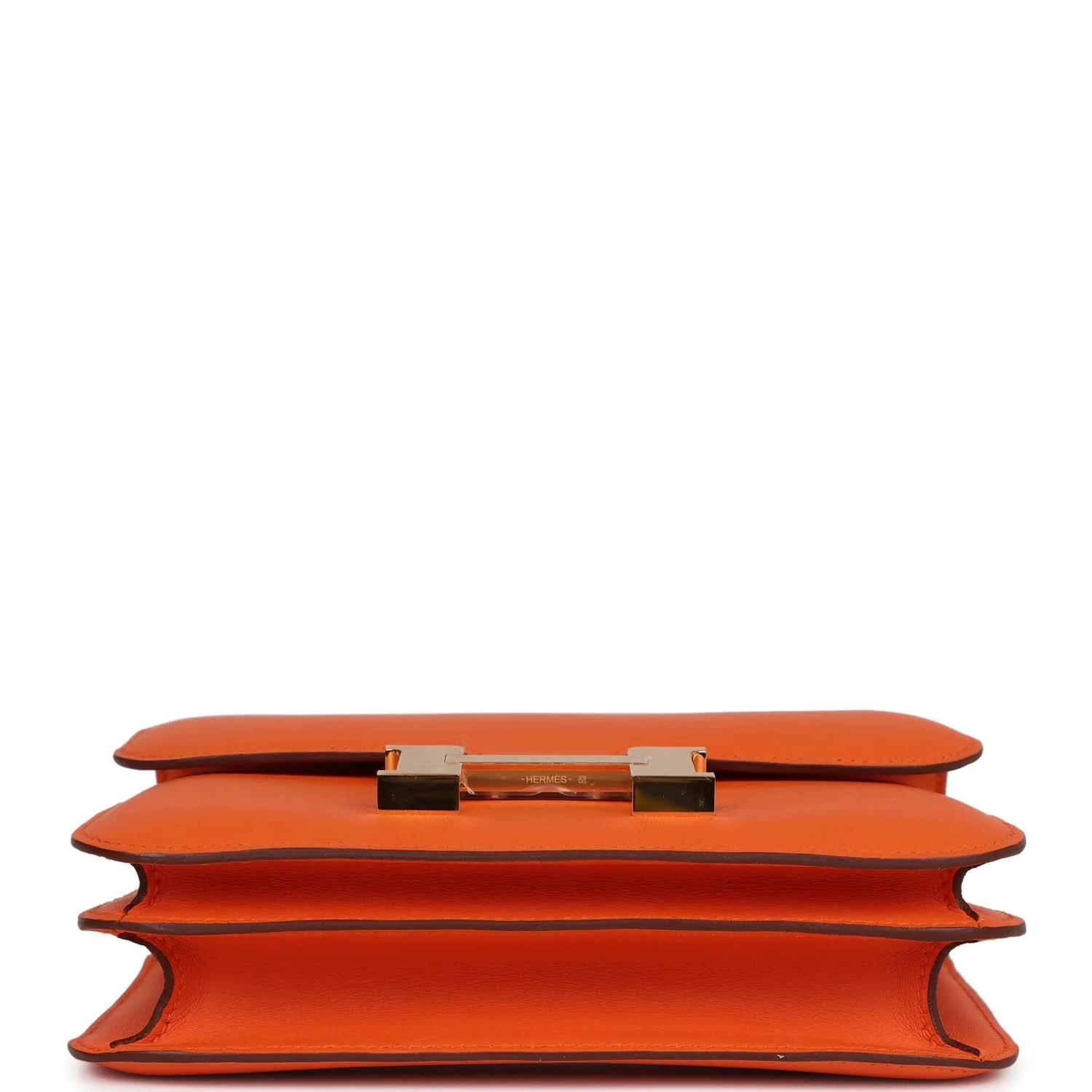 Her Constance 18 Orange Swift Gold Hardware