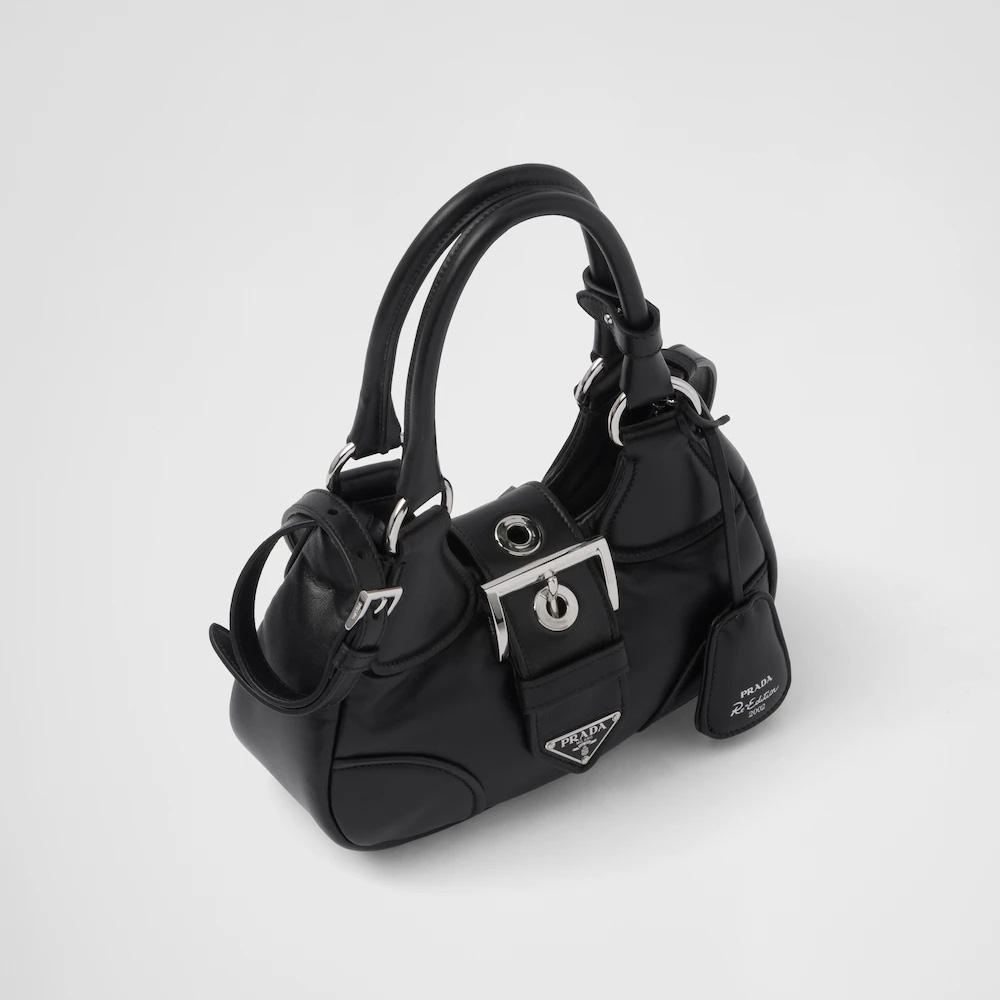 Moon padded nappa-leather bag
