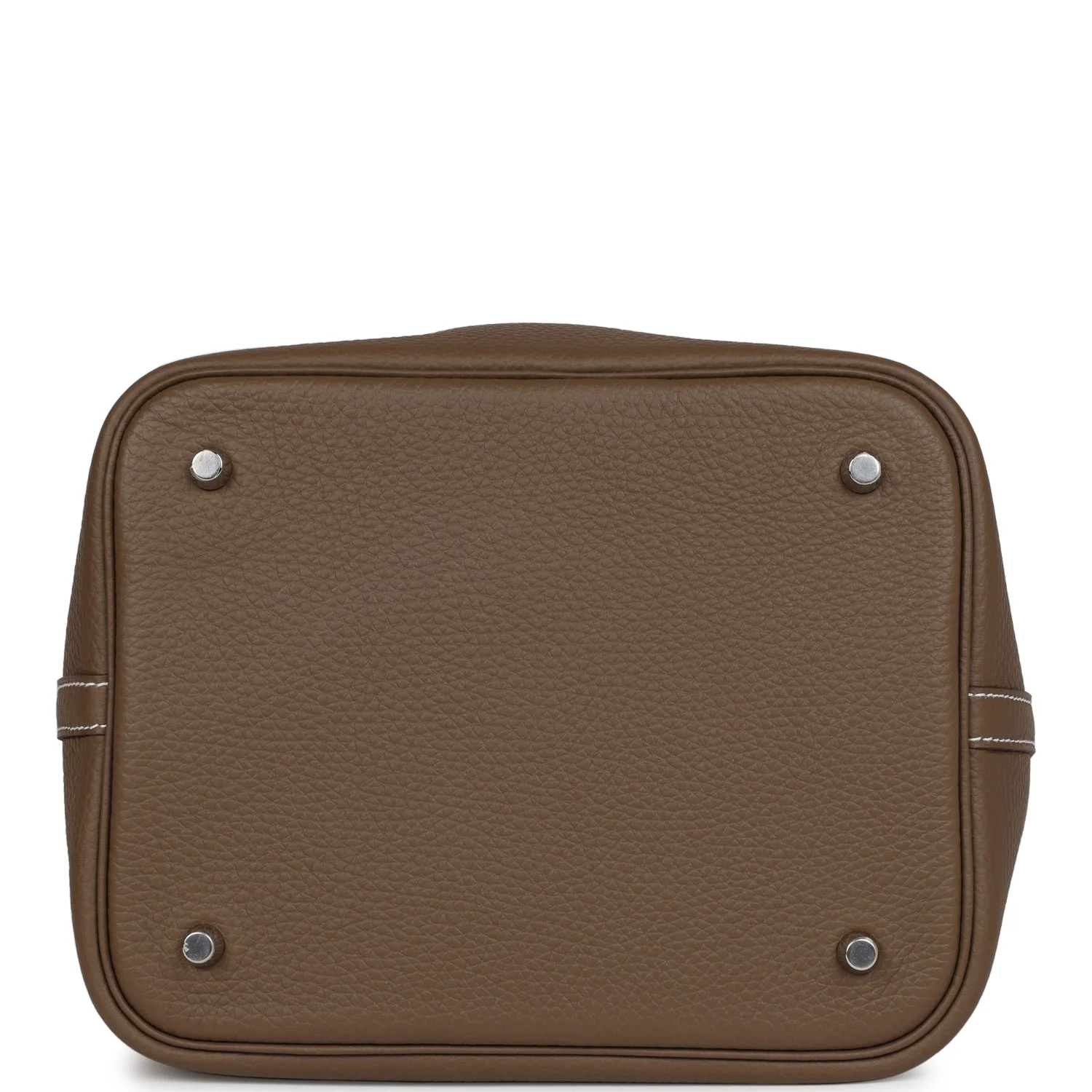 Her Picotin Lock 22 Etoupe Clemence Palladium Hardware